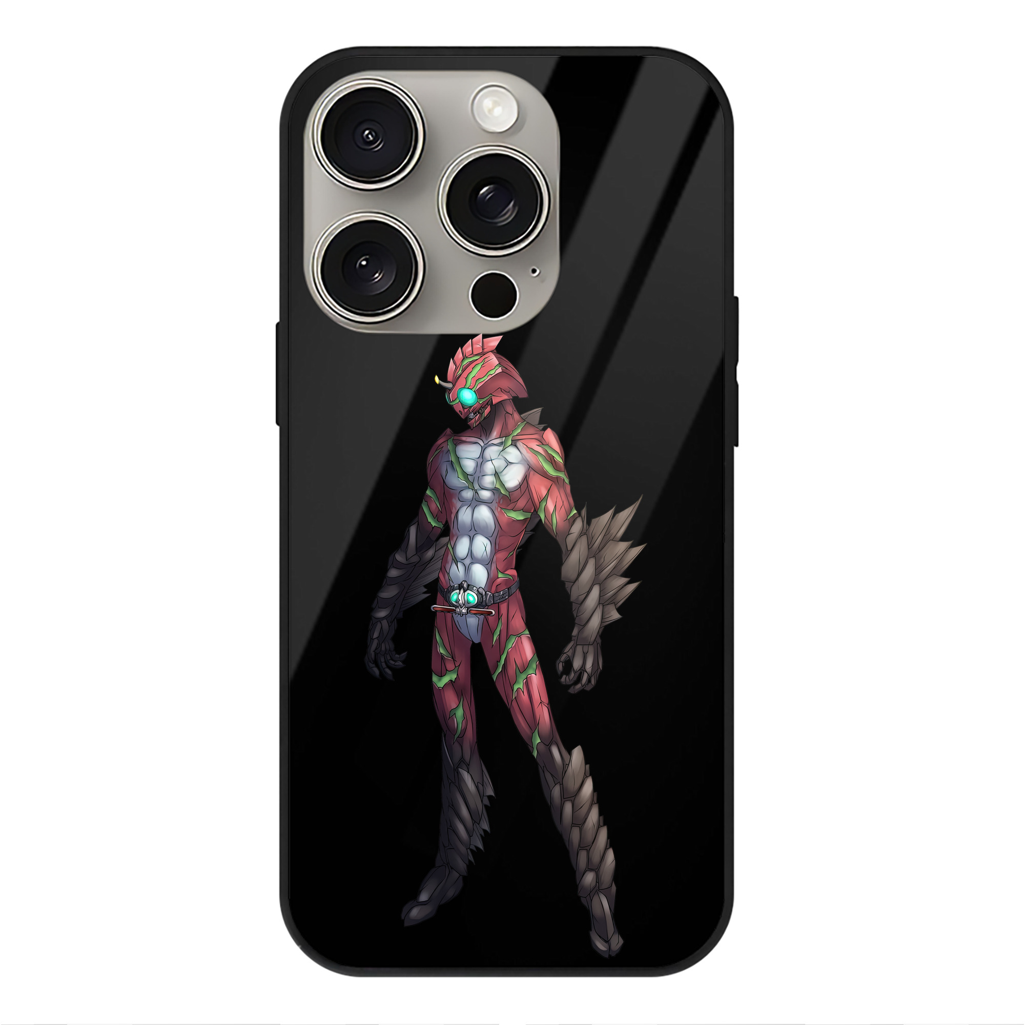 （画像用） ウルトラマン Ultraman 【iPhone15Pro対応】スマホケース 耐衝撃＆黄変防止 背面ガラス