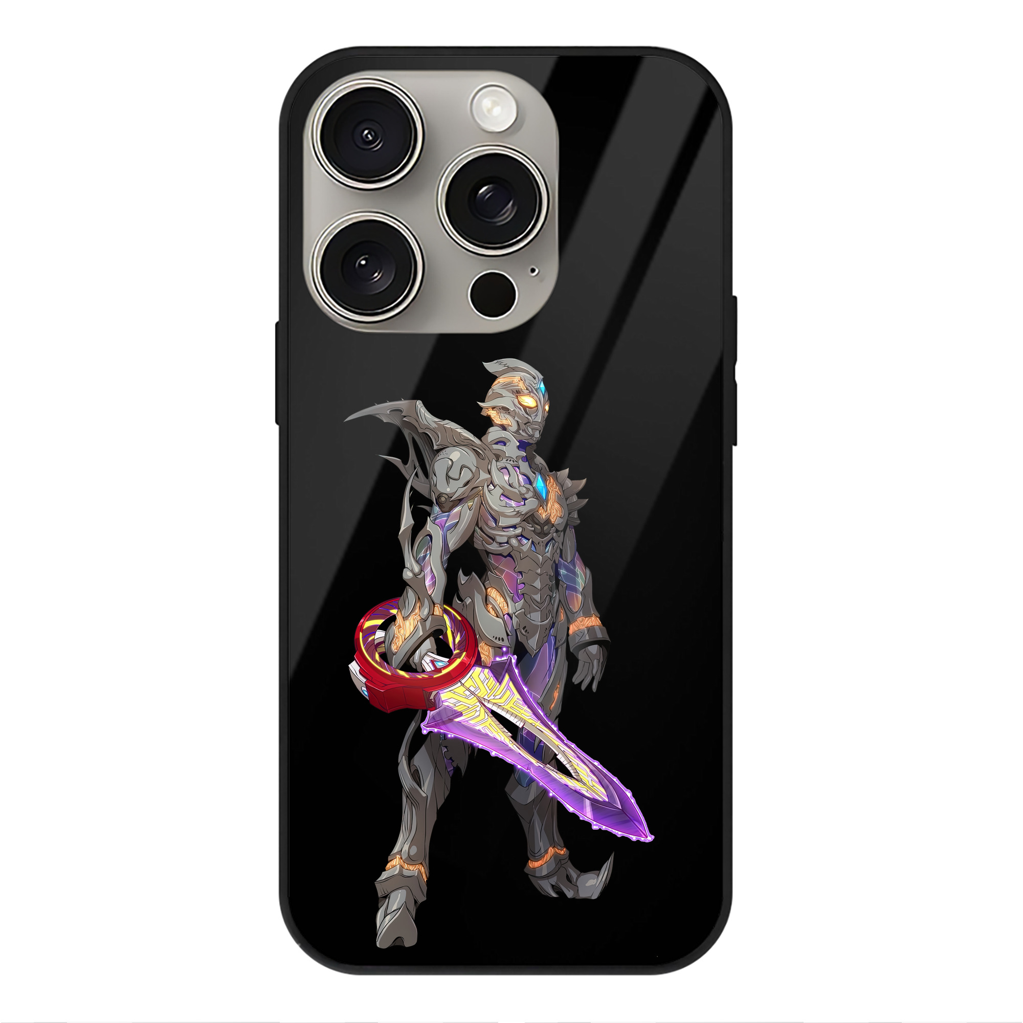 （画像用） ウルトラマン Ultraman 【iPhone15Pro対応】スマホケース 耐衝撃＆黄変防止 背面ガラス