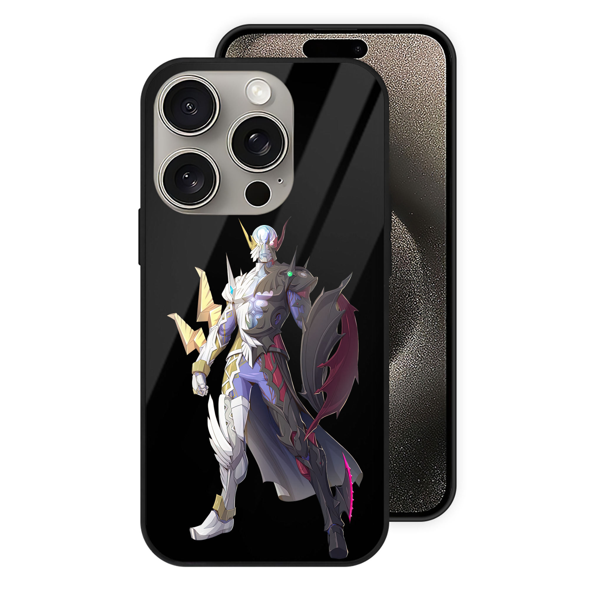 （画像用） ウルトラマン Ultraman 【iPhone15Pro対応】スマホケース 耐衝撃＆黄変防止 背面ガラス