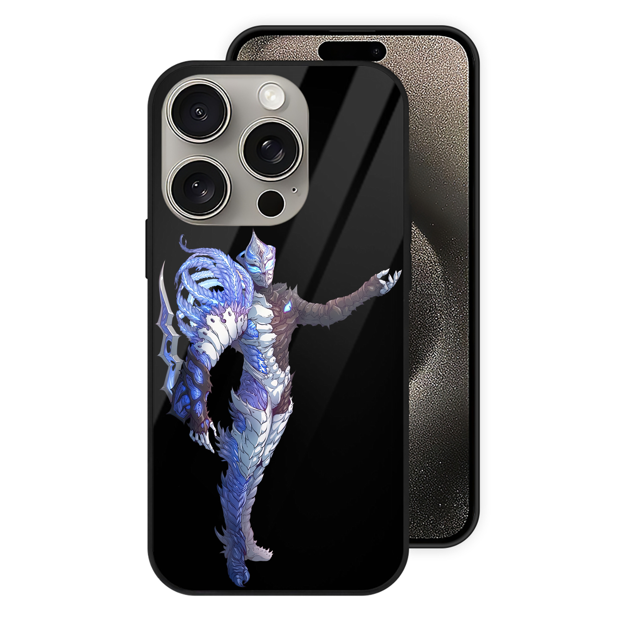 （画像用） ウルトラマン Ultraman 【iPhone15Pro対応】スマホケース 耐衝撃＆黄変防止 背面ガラス
