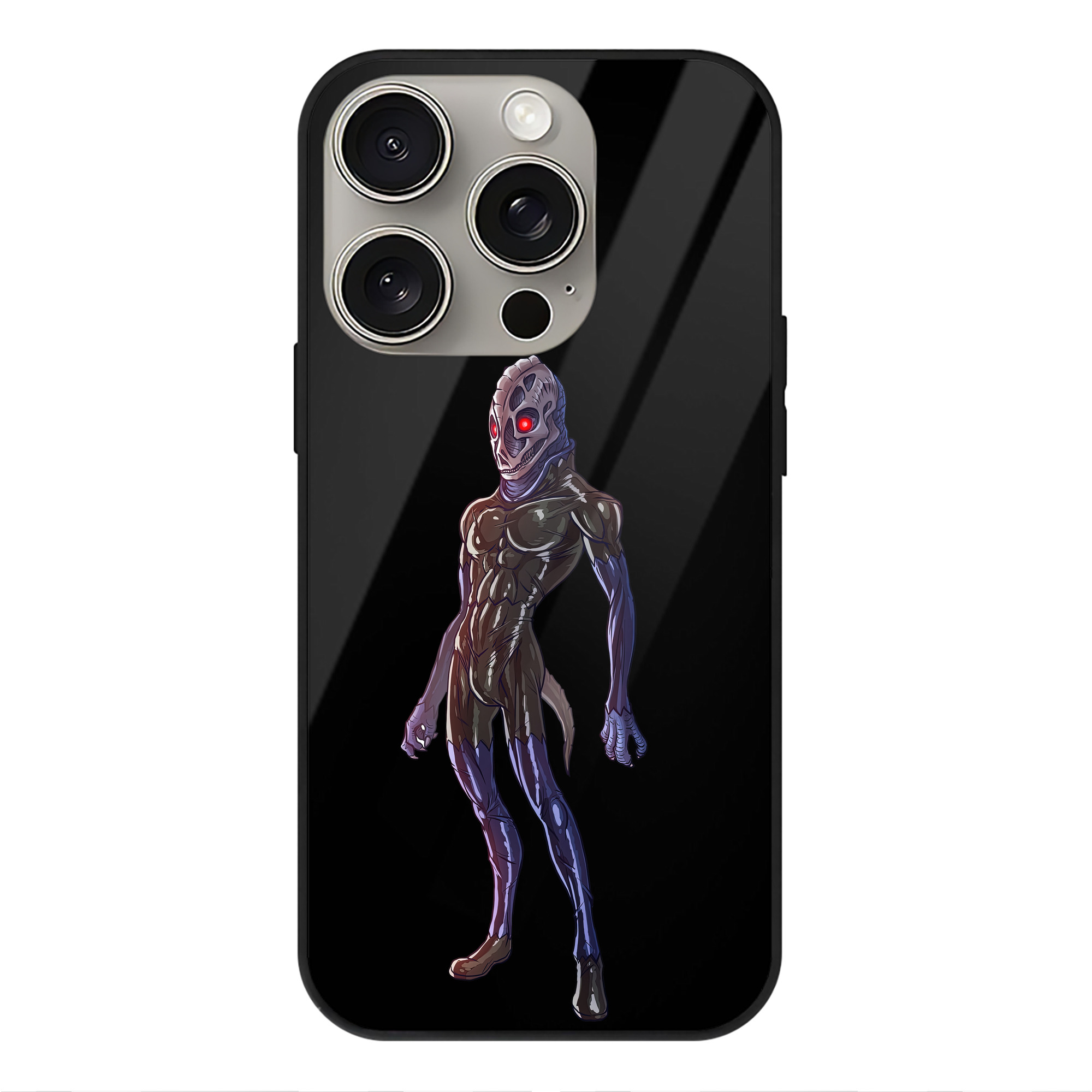 （画像用） ウルトラマン Ultraman 【iPhone15Pro対応】スマホケース 耐衝撃＆黄変防止 背面ガラス