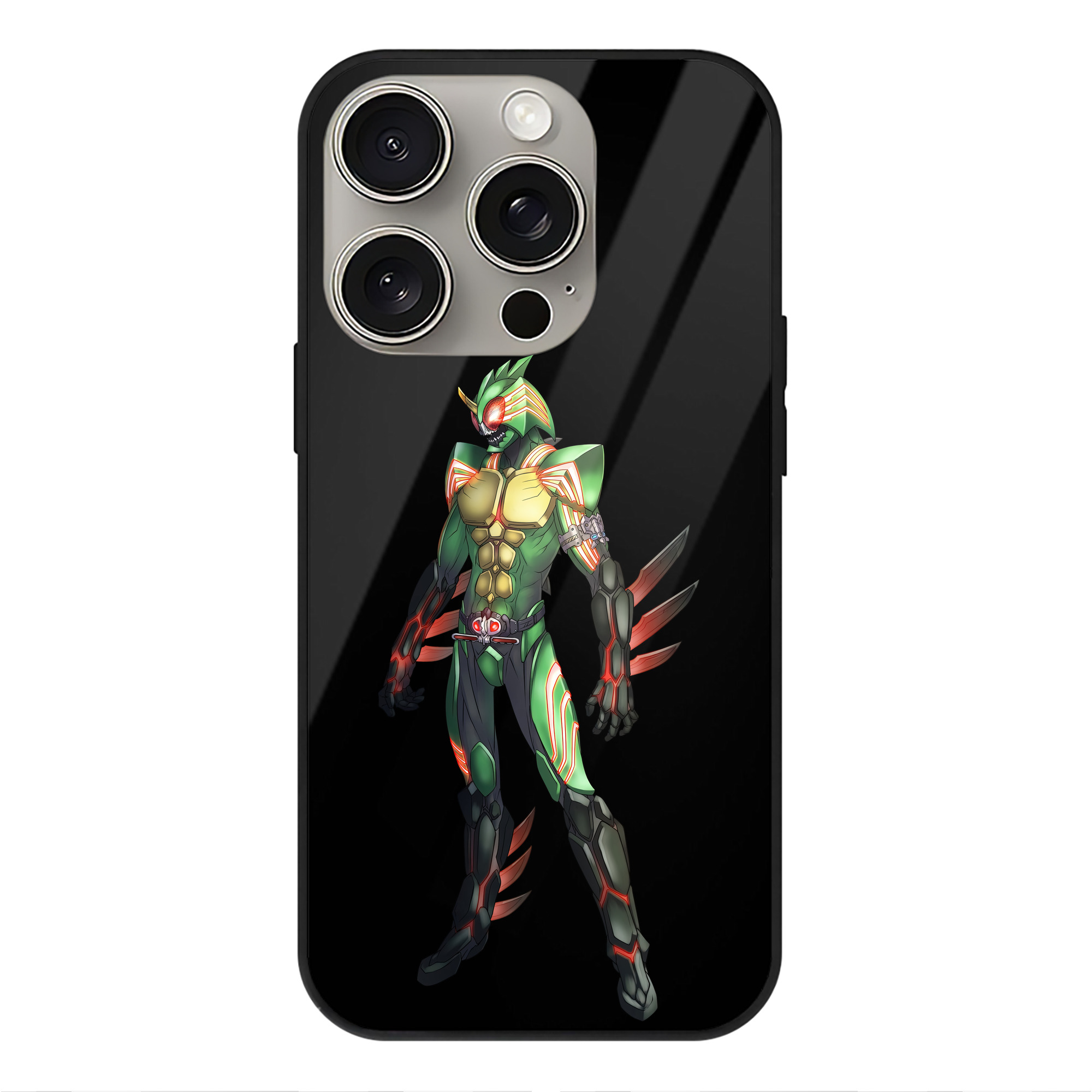 （画像用） ウルトラマン Ultraman 【iPhone15Pro対応】スマホケース 耐衝撃＆黄変防止 背面ガラス