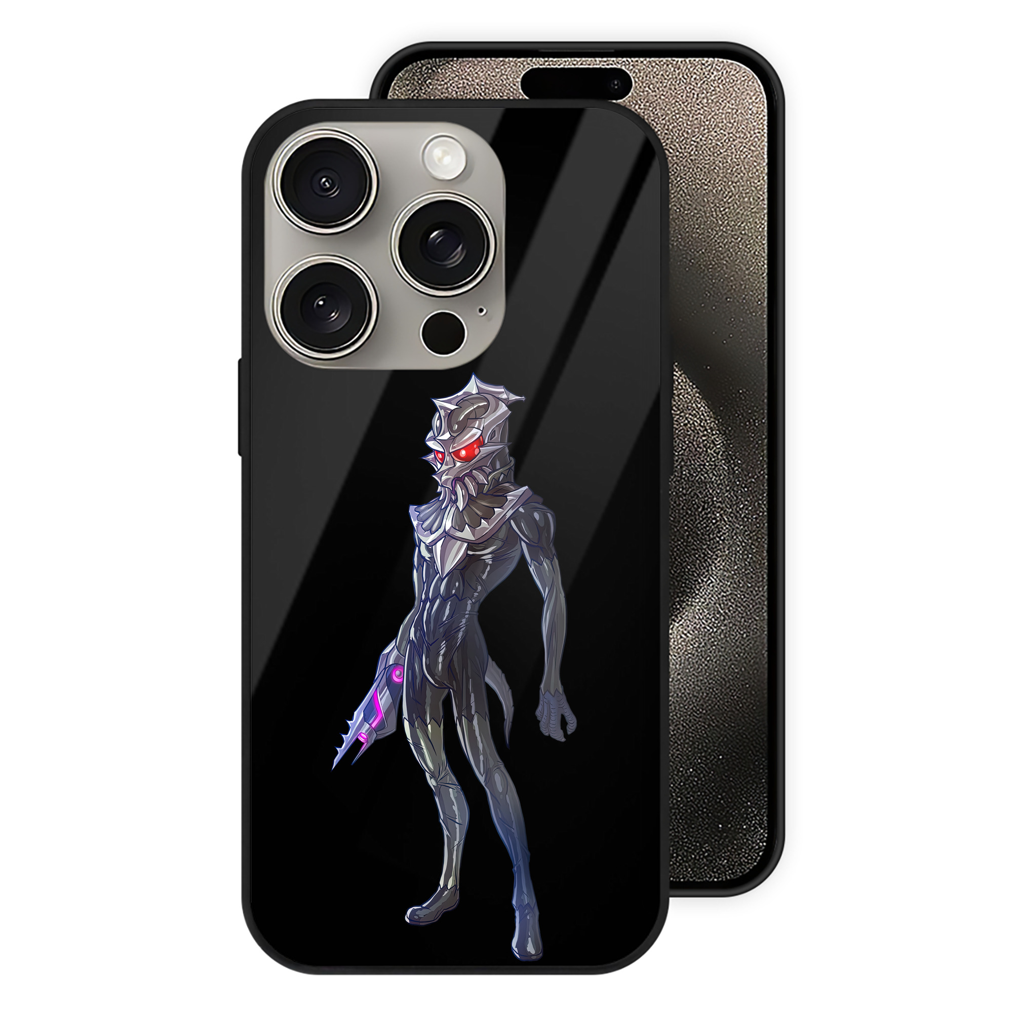 （画像用） ウルトラマン Ultraman 【iPhone15Pro対応】スマホケース 耐衝撃＆黄変防止 背面ガラス