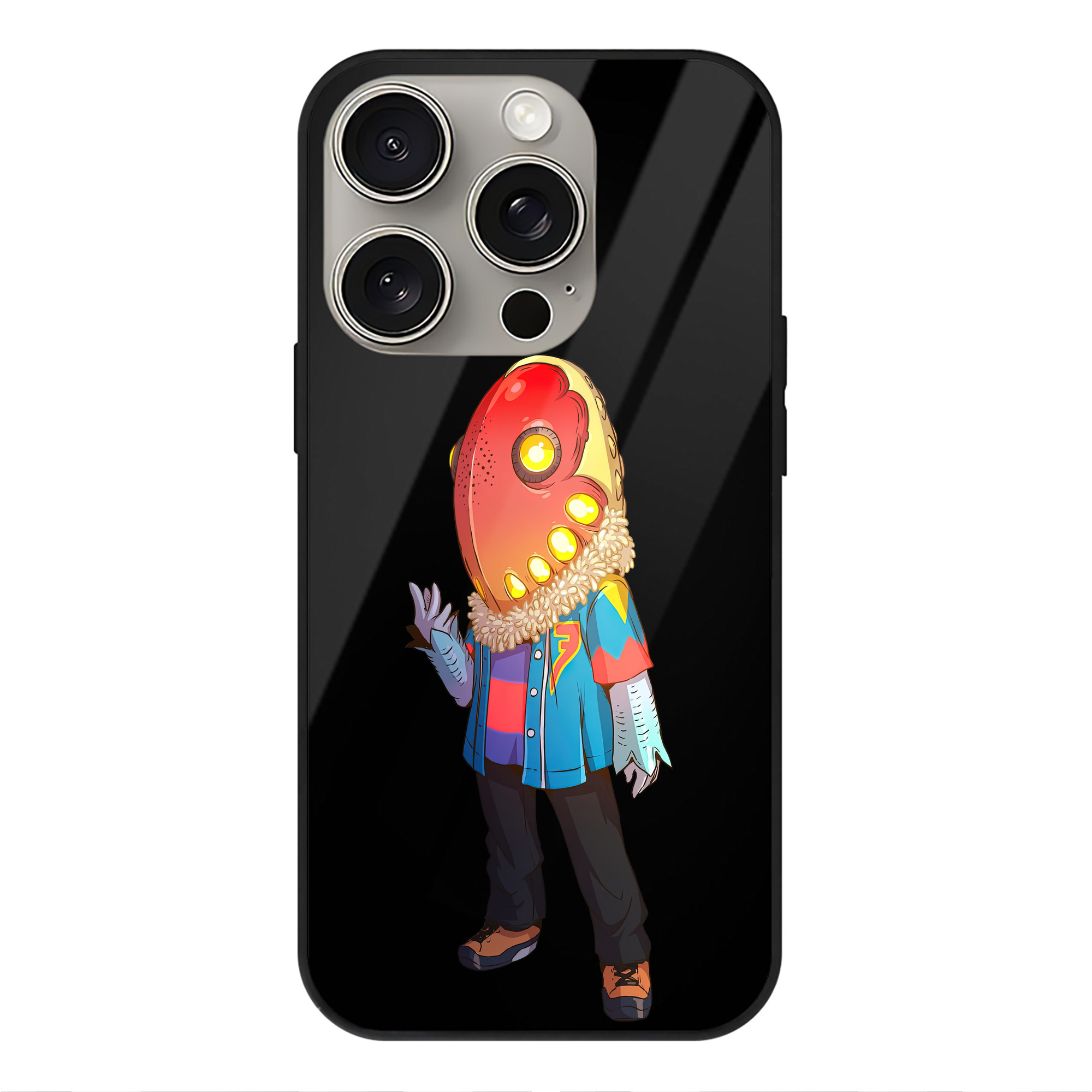 （画像用） ウルトラマン Ultraman 【iPhone15Pro対応】スマホケース 耐衝撃＆黄変防止 背面ガラス