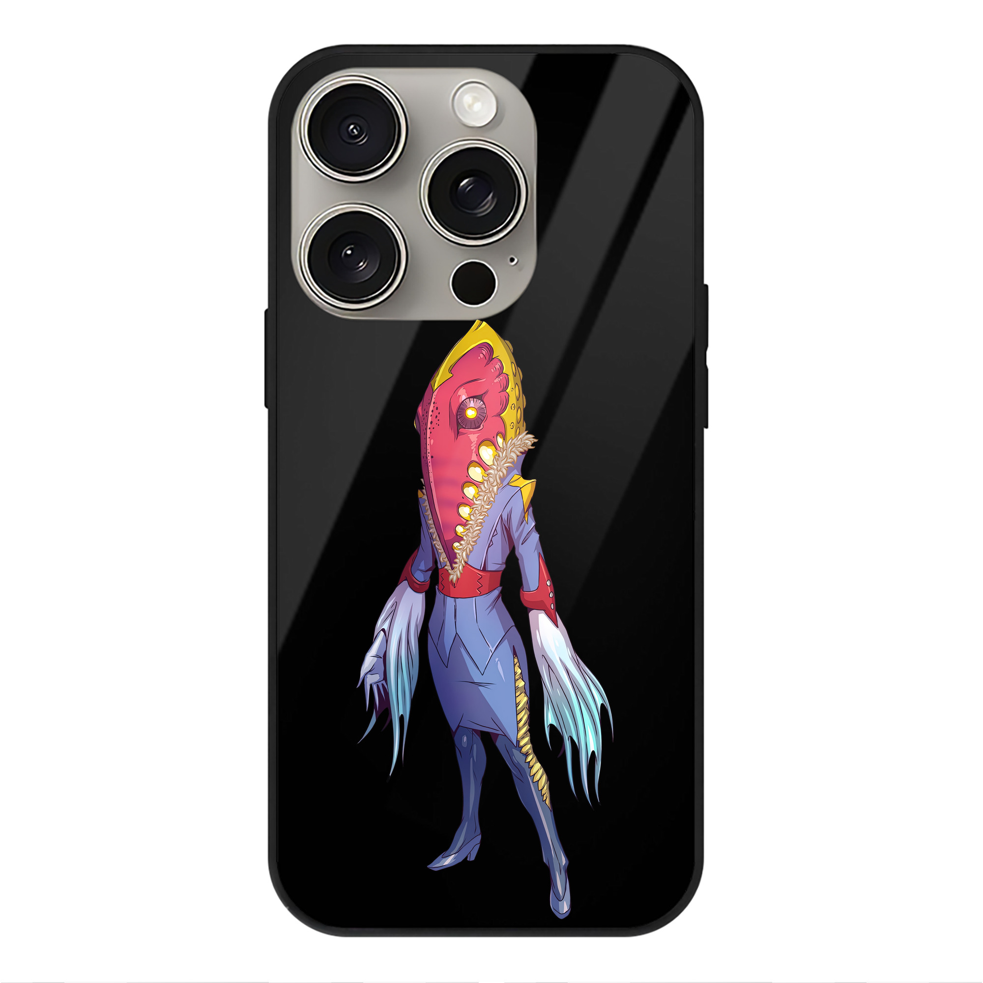 （画像用） ウルトラマン Ultraman 【iPhone15Pro対応】スマホケース 耐衝撃＆黄変防止 背面ガラス