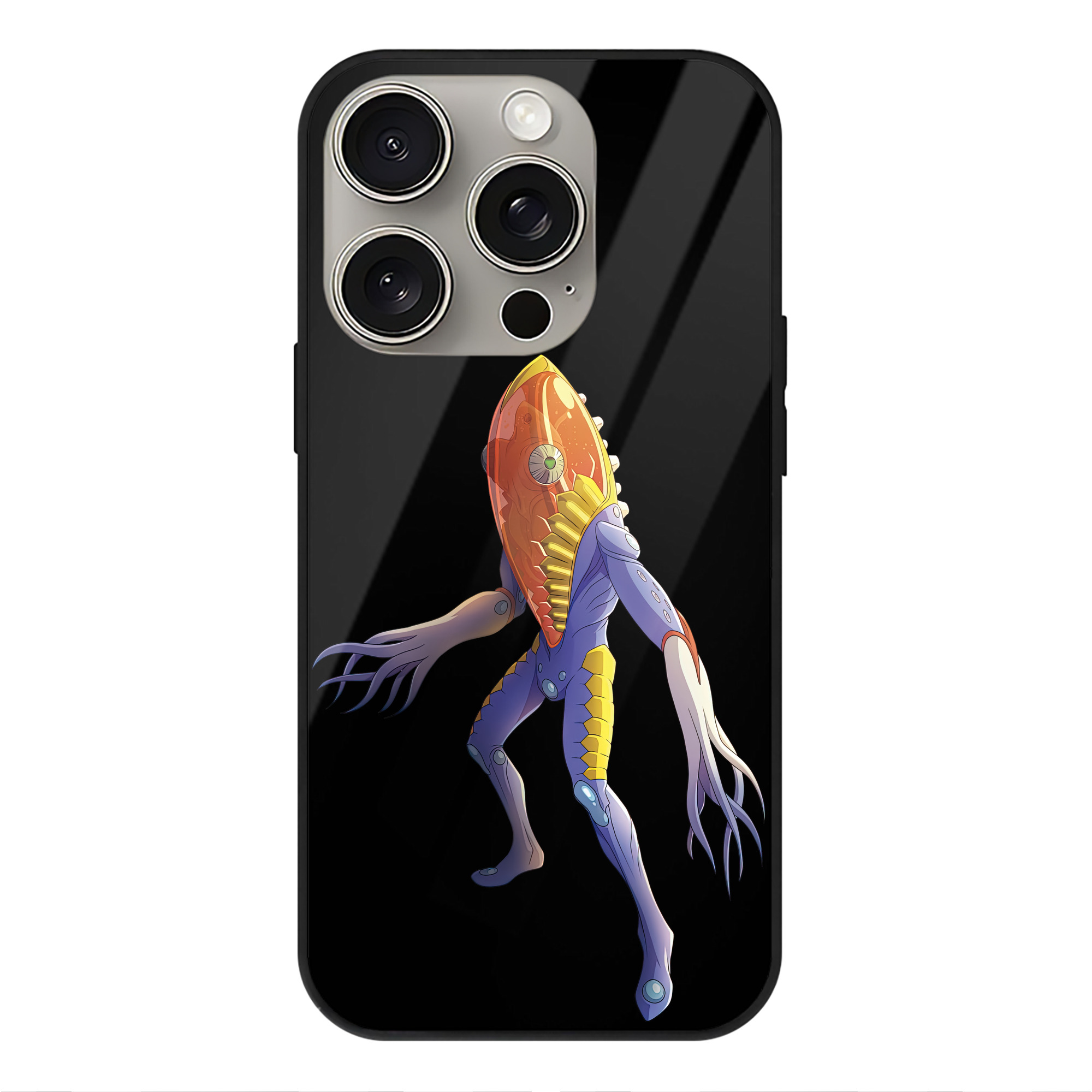 （画像用） ウルトラマン Ultraman 【iPhone15Pro対応】スマホケース 耐衝撃＆黄変防止 背面ガラス