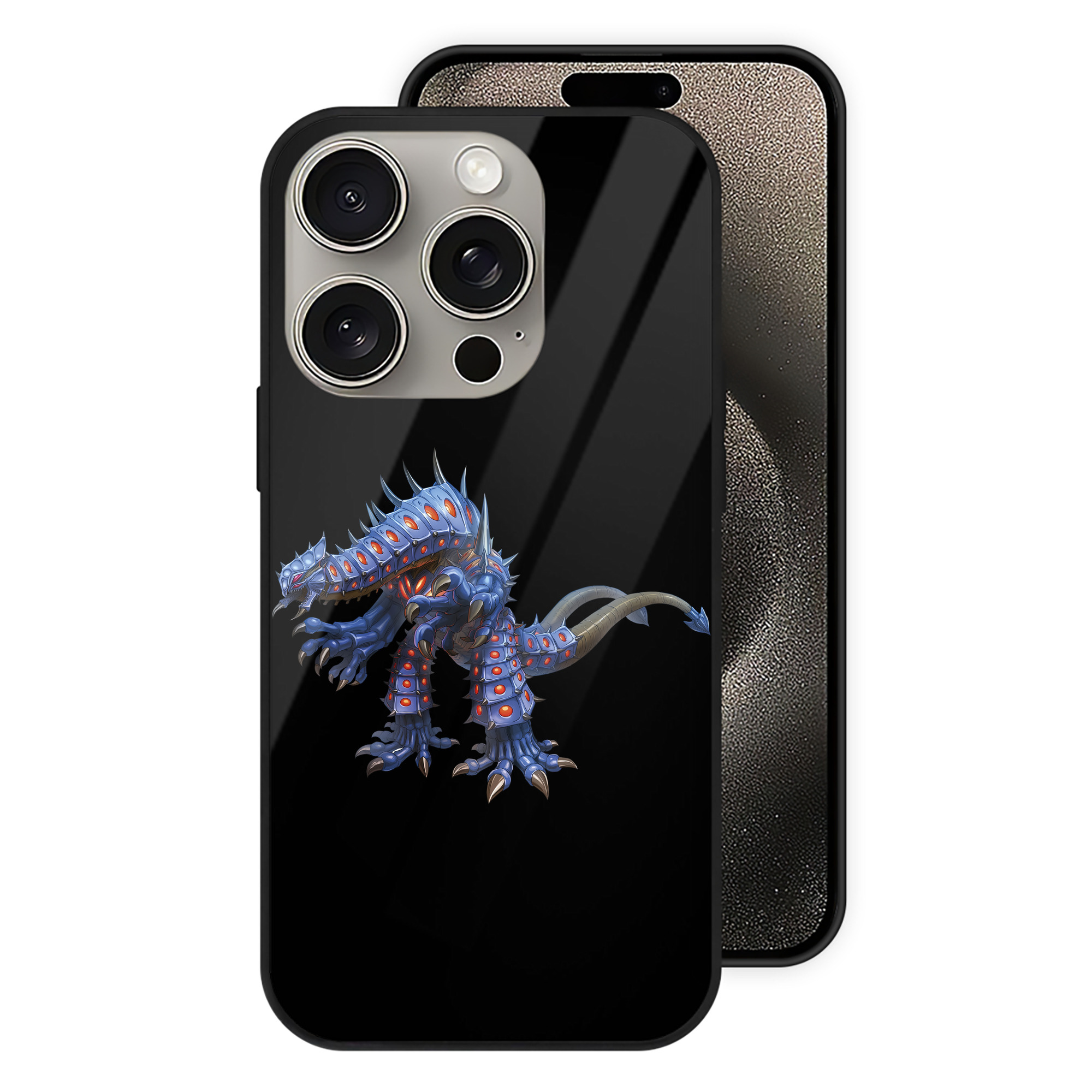 （画像用） ウルトラマン Ultraman 【iPhone15Pro対応】スマホケース 耐衝撃＆黄変防止 背面ガラス