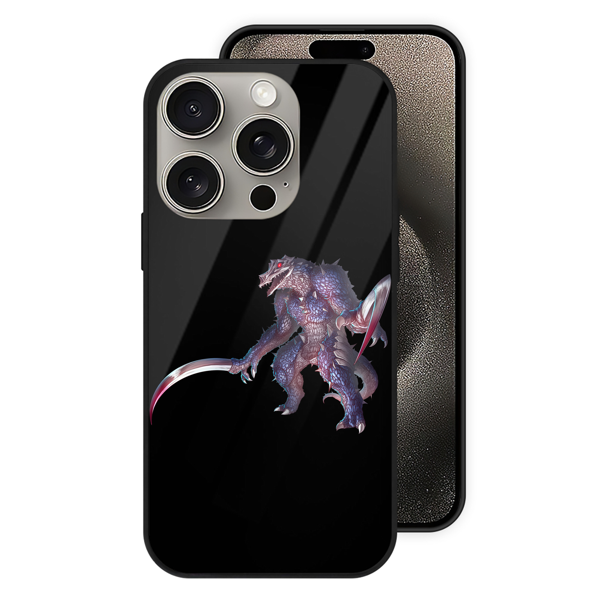 （画像用） ウルトラマン Ultraman 【iPhone15Pro対応】スマホケース 耐衝撃＆黄変防止 背面ガラス