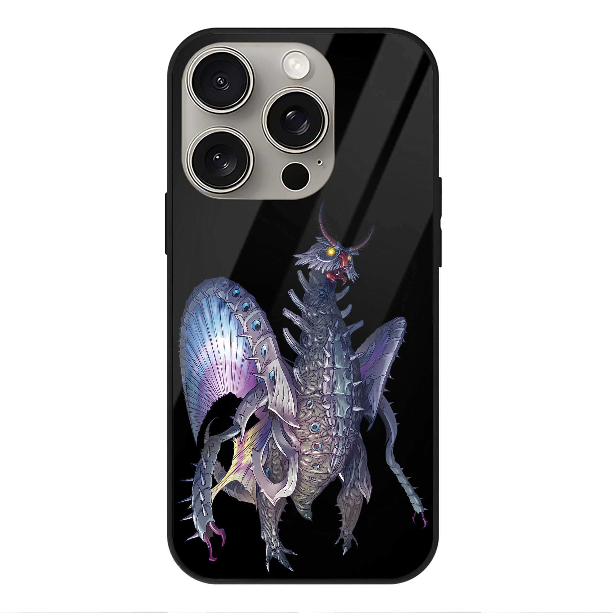 （画像用） ウルトラマン Ultraman 【iPhone15Pro対応】スマホケース 耐衝撃＆黄変防止 背面ガラス