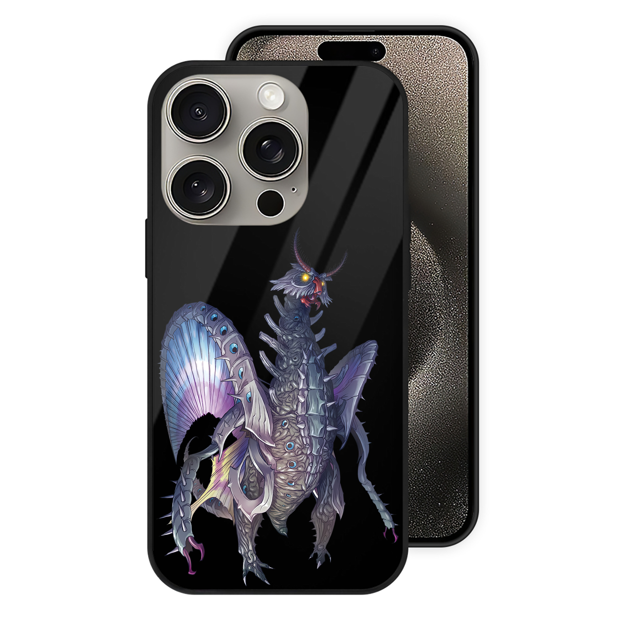 （画像用） ウルトラマン Ultraman 【iPhone15Pro対応】スマホケース 耐衝撃＆黄変防止 背面ガラス