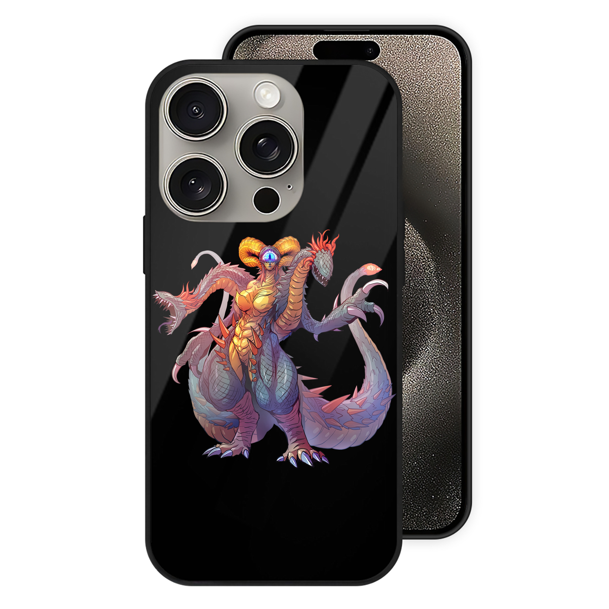 （画像用） ウルトラマン Ultraman 【iPhone15Pro対応】スマホケース 耐衝撃＆黄変防止 背面ガラス