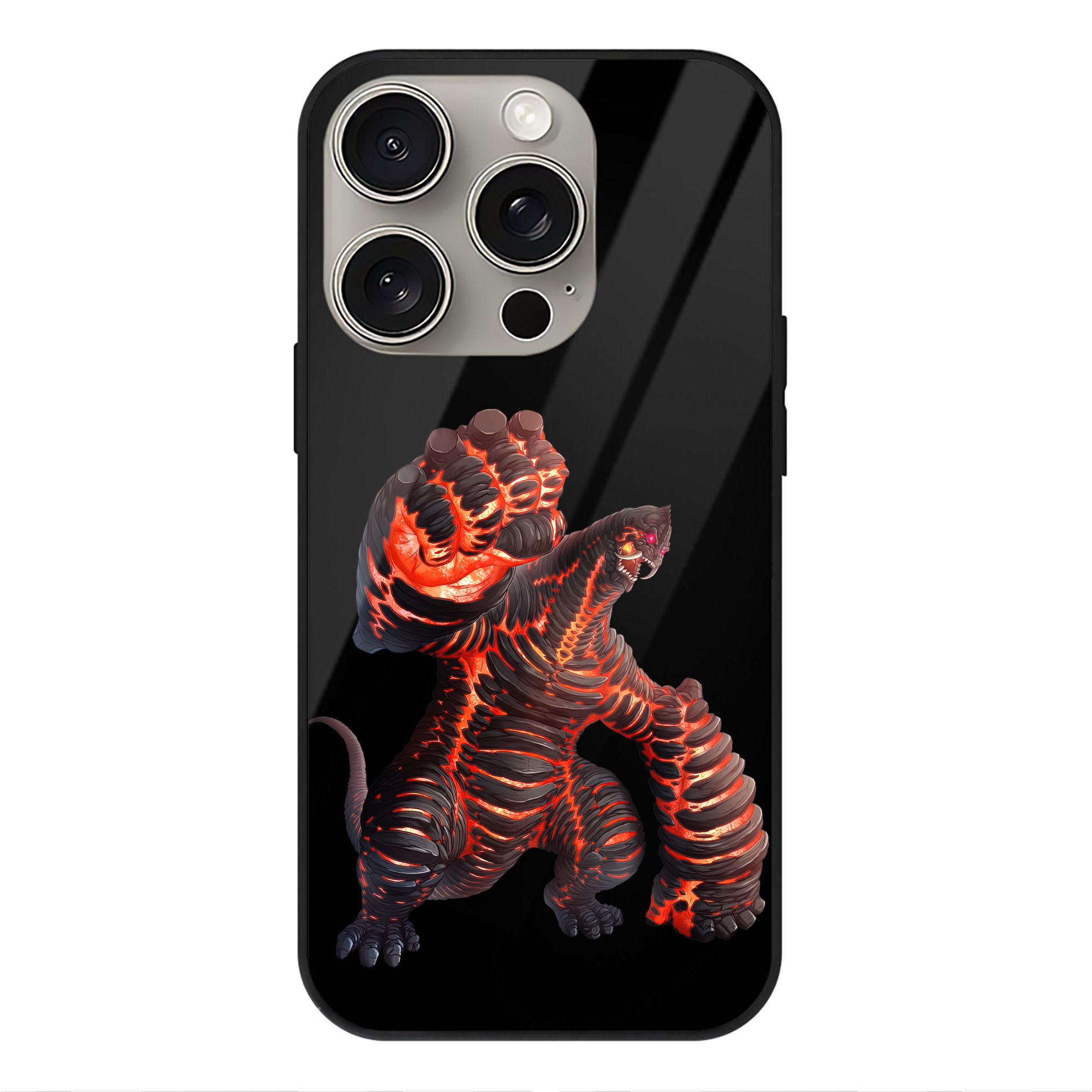 （画像用） ウルトラマン Ultraman 【iPhone15Pro対応】スマホケース 耐衝撃＆黄変防止 背面ガラス