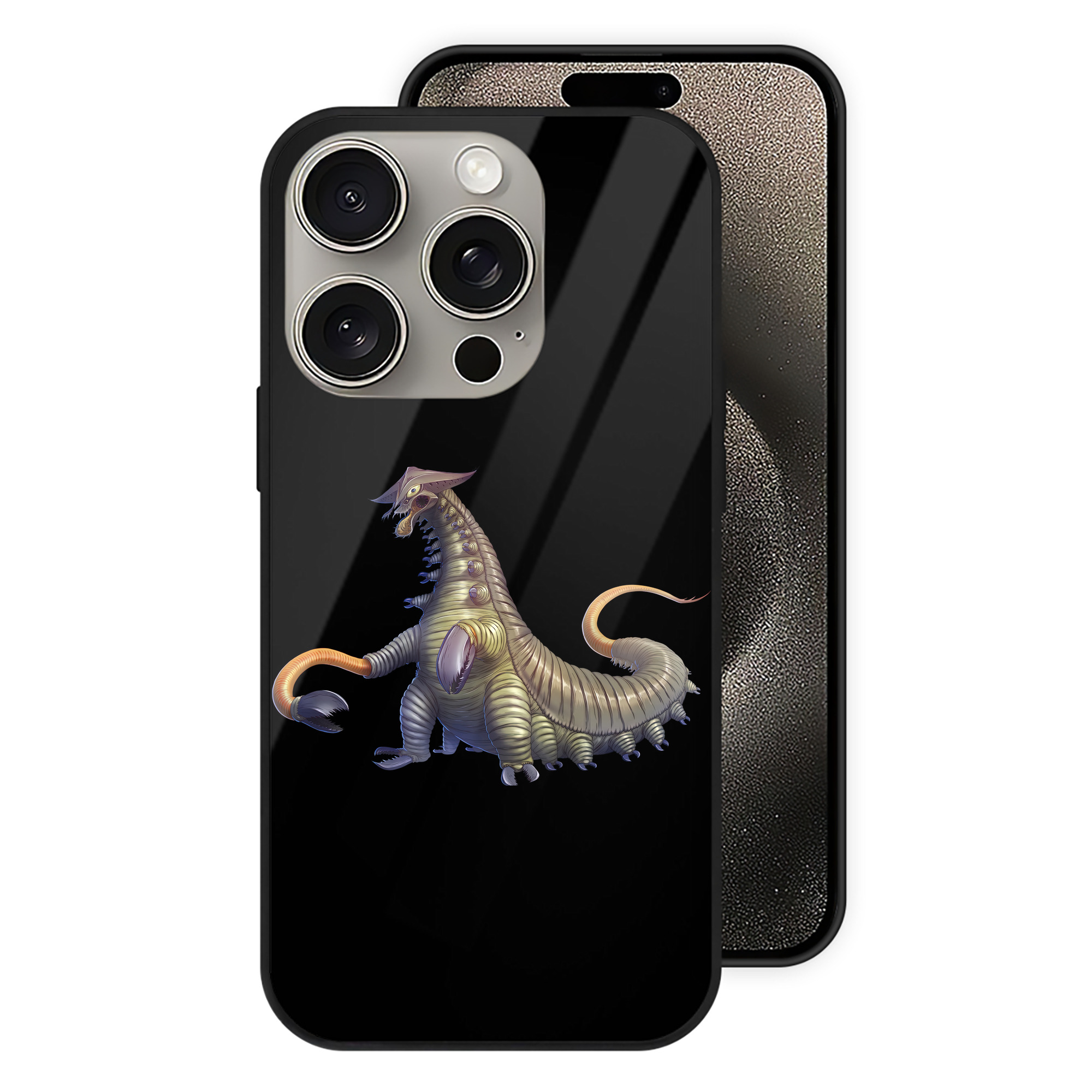 （画像用） ウルトラマン Ultraman 【iPhone15Pro対応】スマホケース 耐衝撃＆黄変防止 背面ガラス