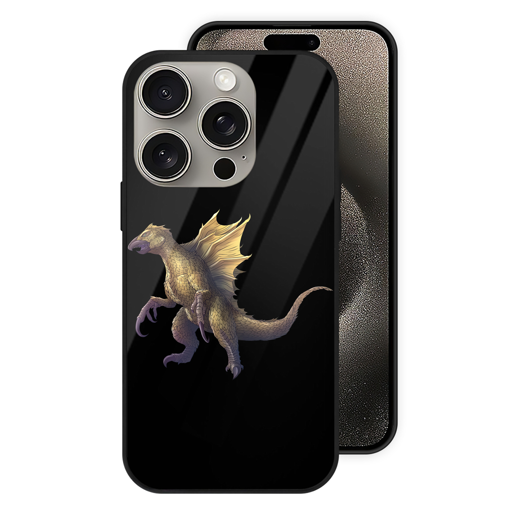 （画像用） ウルトラマン Ultraman 【iPhone15Pro対応】スマホケース 耐衝撃＆黄変防止 背面ガラス