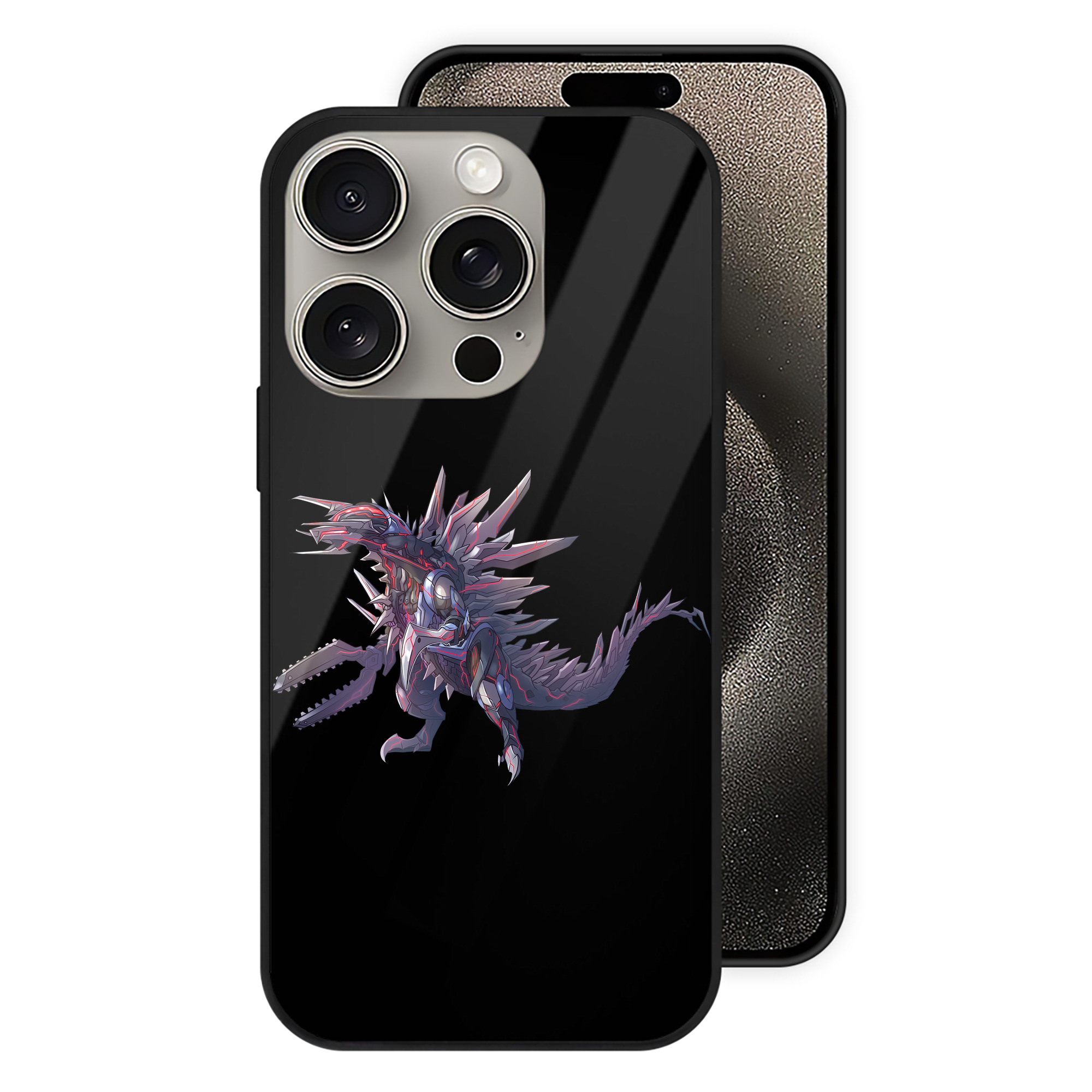 （画像用） ウルトラマン Ultraman 【iPhone15Pro対応】スマホケース 耐衝撃＆黄変防止 背面ガラス