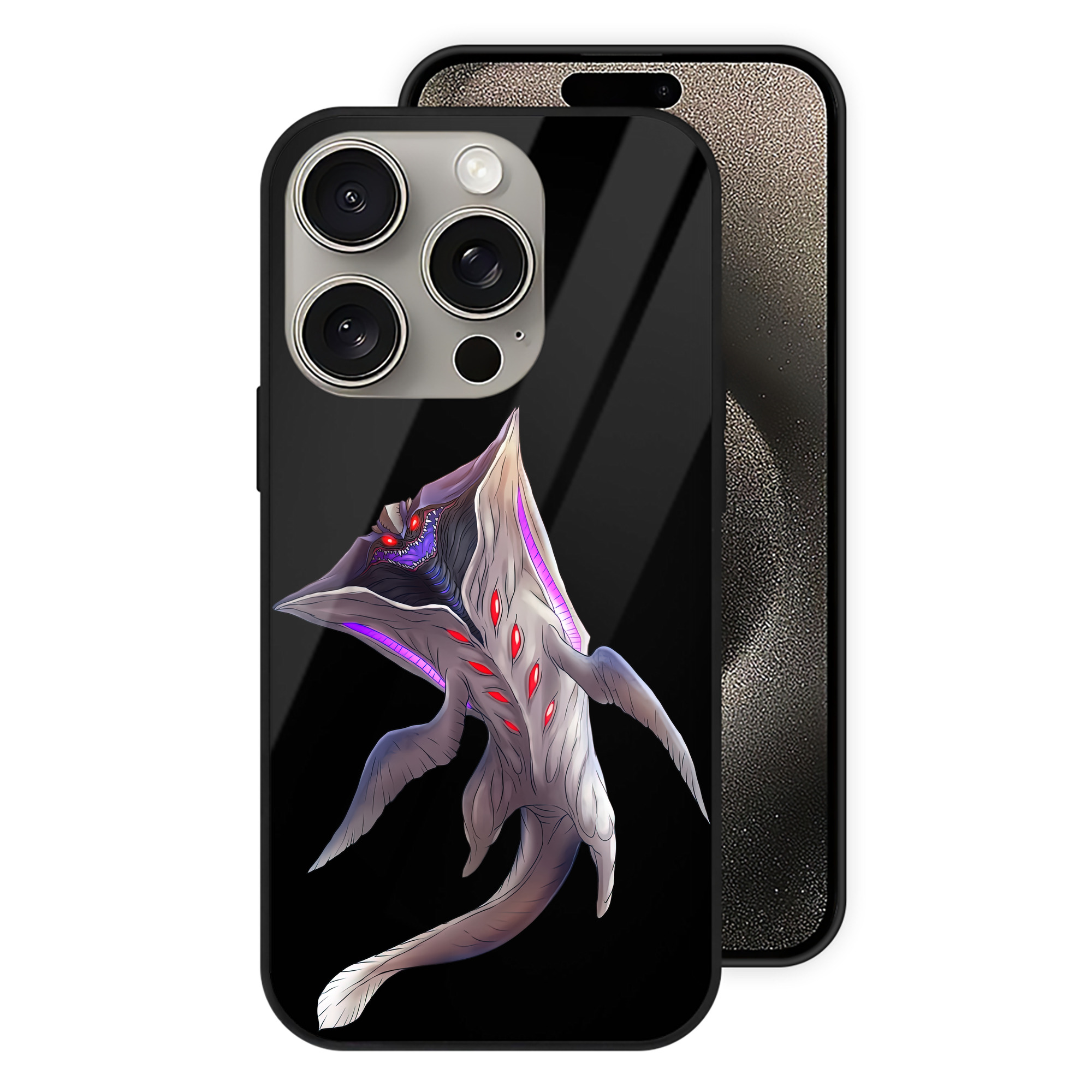 （画像用） ウルトラマン Ultraman 【iPhone15Pro対応】スマホケース 耐衝撃＆黄変防止 背面ガラス