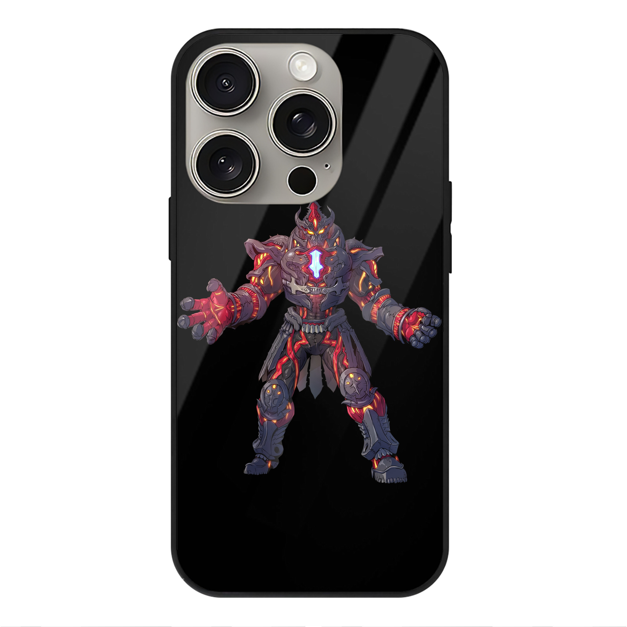 （画像用） ウルトラマン Ultraman 【iPhone15Pro対応】スマホケース 耐衝撃＆黄変防止 背面ガラス