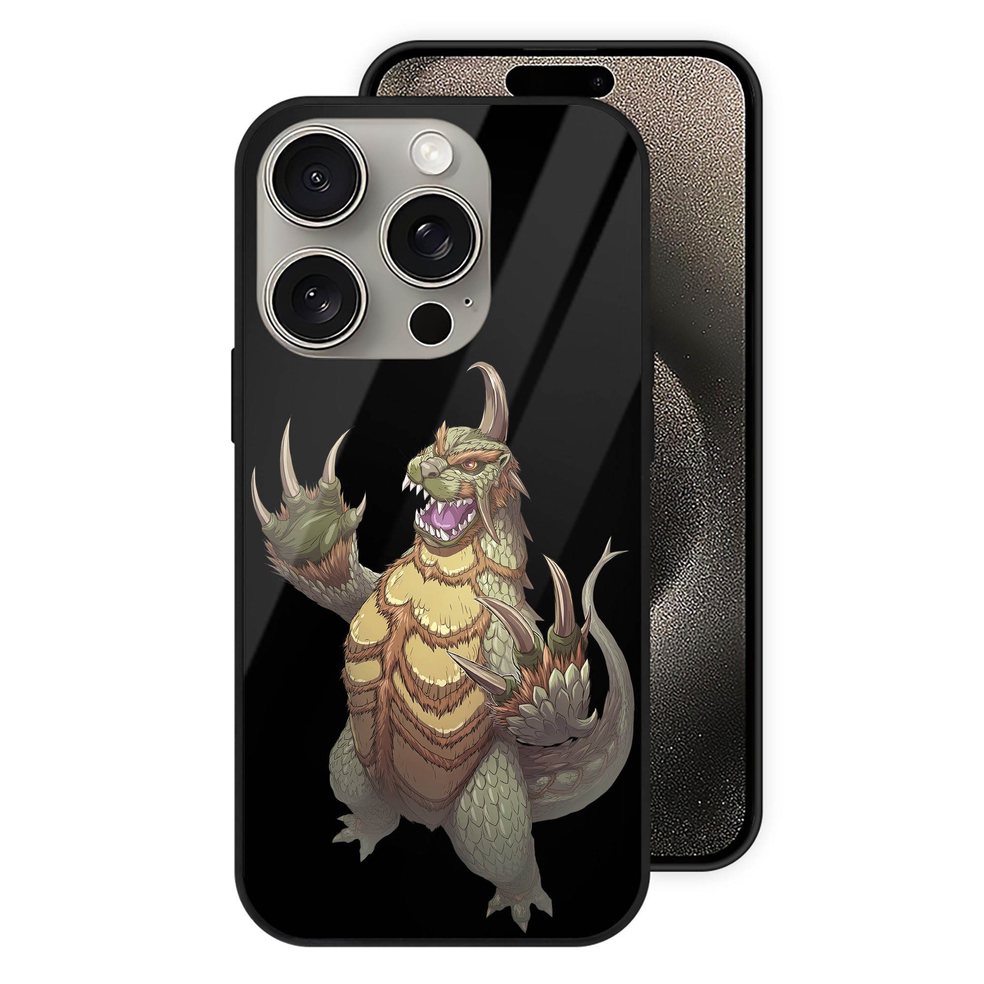 （画像用） ウルトラマン Ultraman 【iPhone15Pro対応】スマホケース 耐衝撃＆黄変防止 背面ガラス