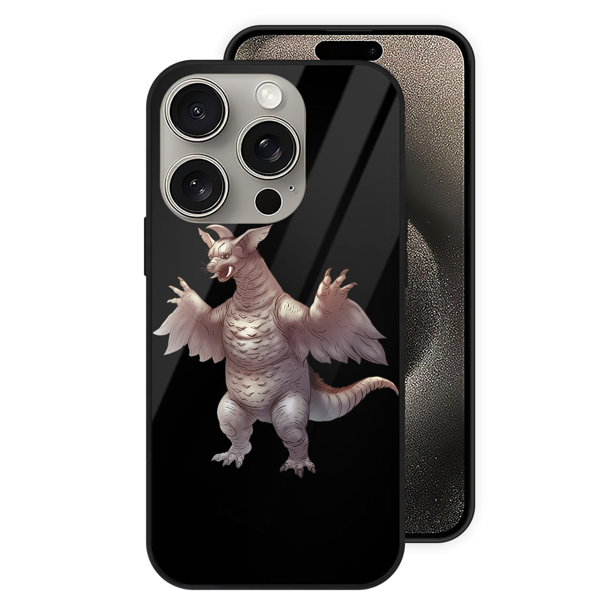 （画像用） ウルトラマン Ultraman 【iPhone15Pro対応】スマホケース 耐衝撃＆黄変防止 背面ガラス