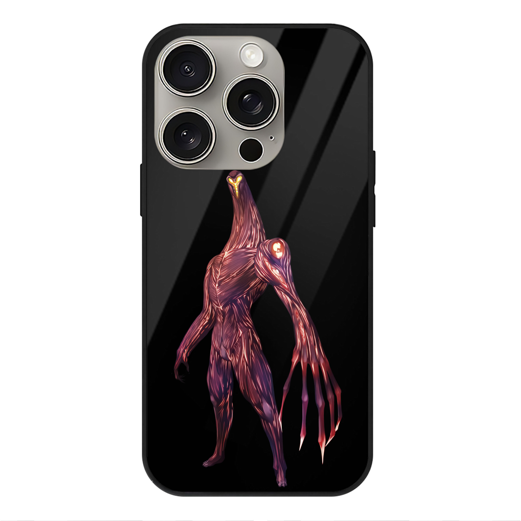 （画像用） ウルトラマン Ultraman 【iPhone15Pro対応】スマホケース 耐衝撃＆黄変防止 背面ガラス