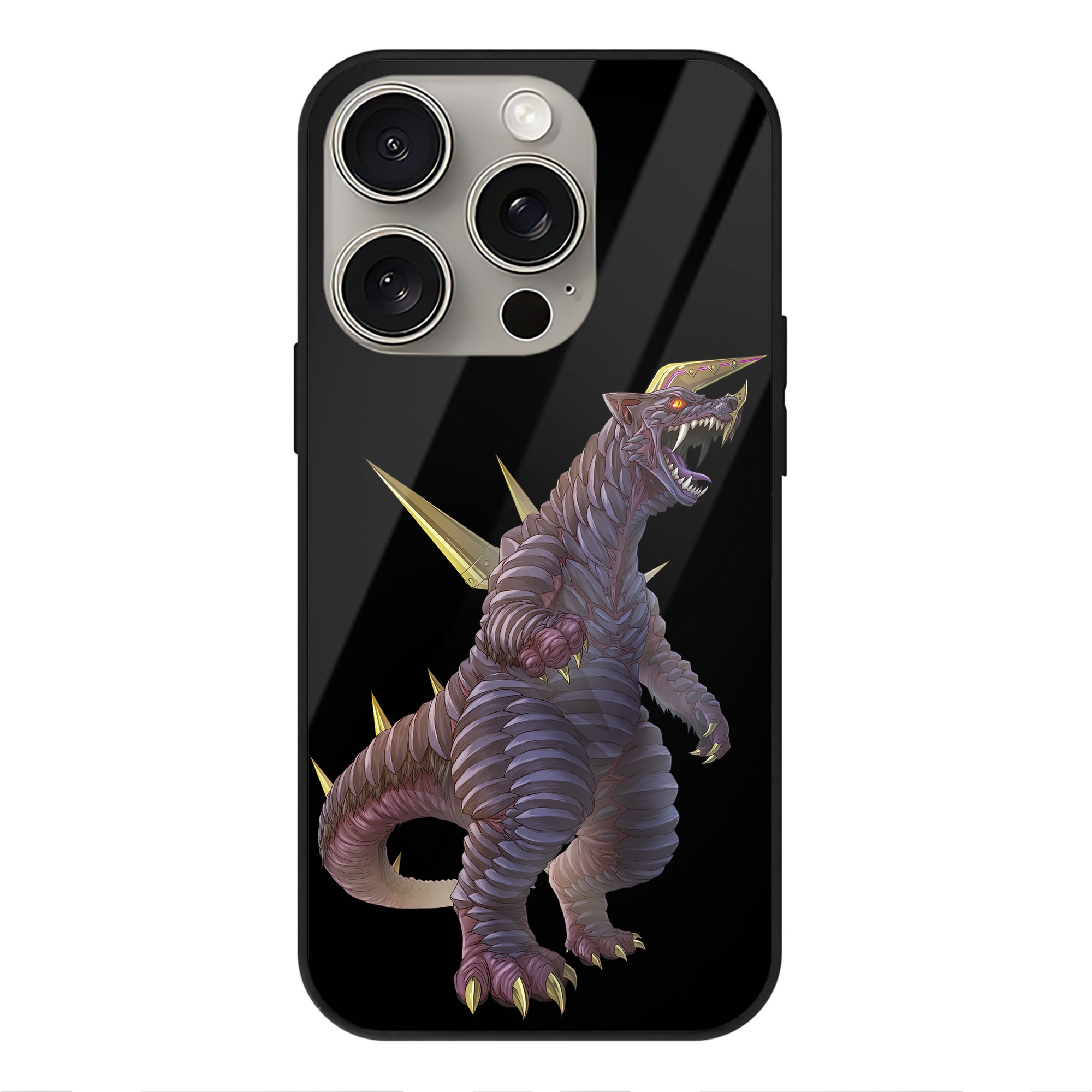 （画像用） ウルトラマン Ultraman 【iPhone15Pro対応】スマホケース 耐衝撃＆黄変防止 背面ガラス