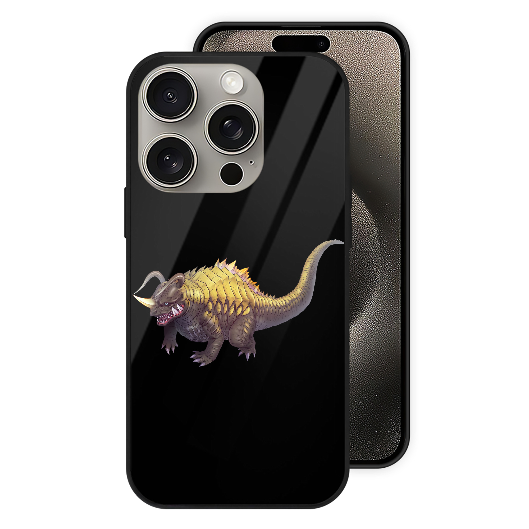 （画像用） ウルトラマン Ultraman 【iPhone15Pro対応】スマホケース 耐衝撃＆黄変防止 背面ガラス