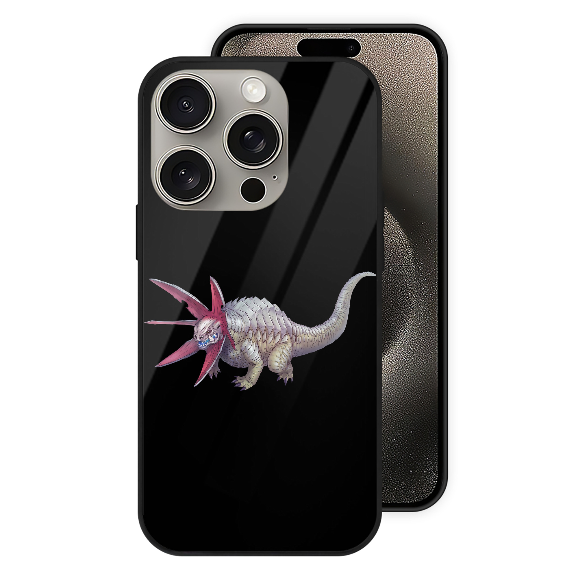 （画像用） ウルトラマン Ultraman 【iPhone15Pro対応】スマホケース 耐衝撃＆黄変防止 背面ガラス
