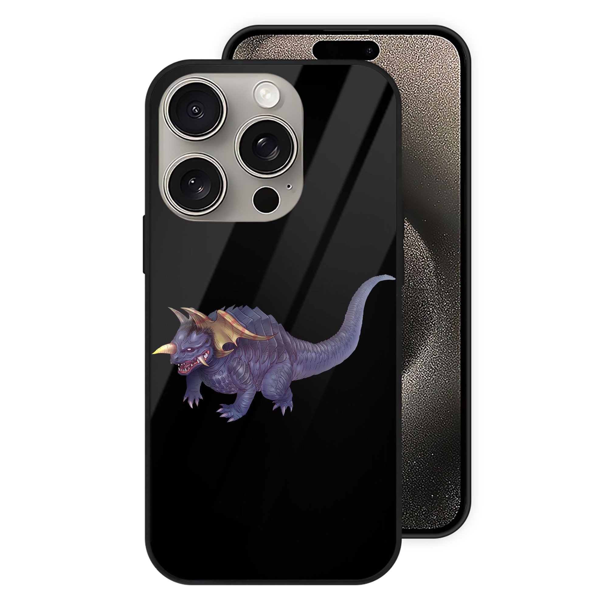 （画像用） ウルトラマン Ultraman 【iPhone15Pro対応】スマホケース 耐衝撃＆黄変防止 背面ガラス