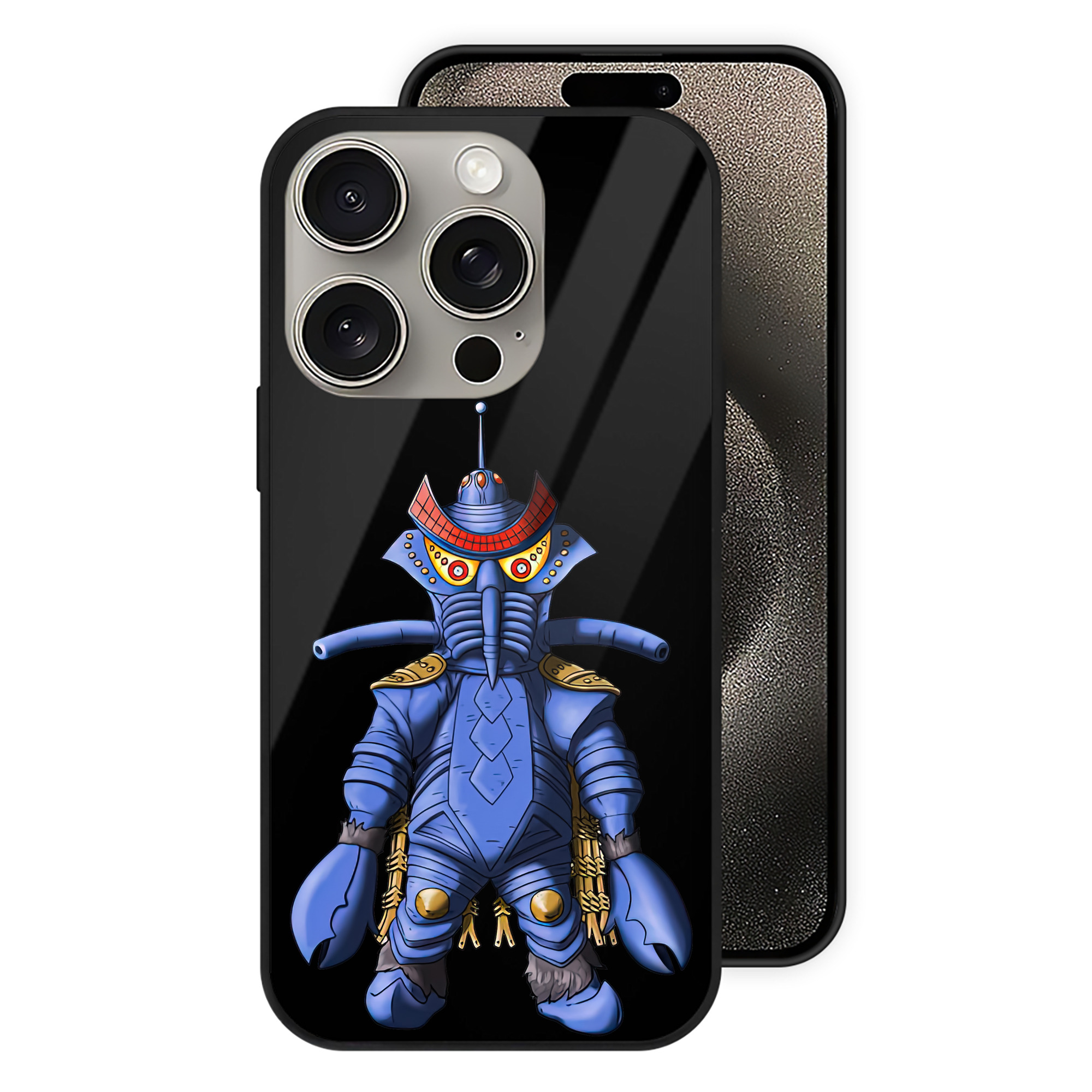 （画像用） ウルトラマン Ultraman 【iPhone15Pro対応】スマホケース 耐衝撃＆黄変防止 背面ガラス