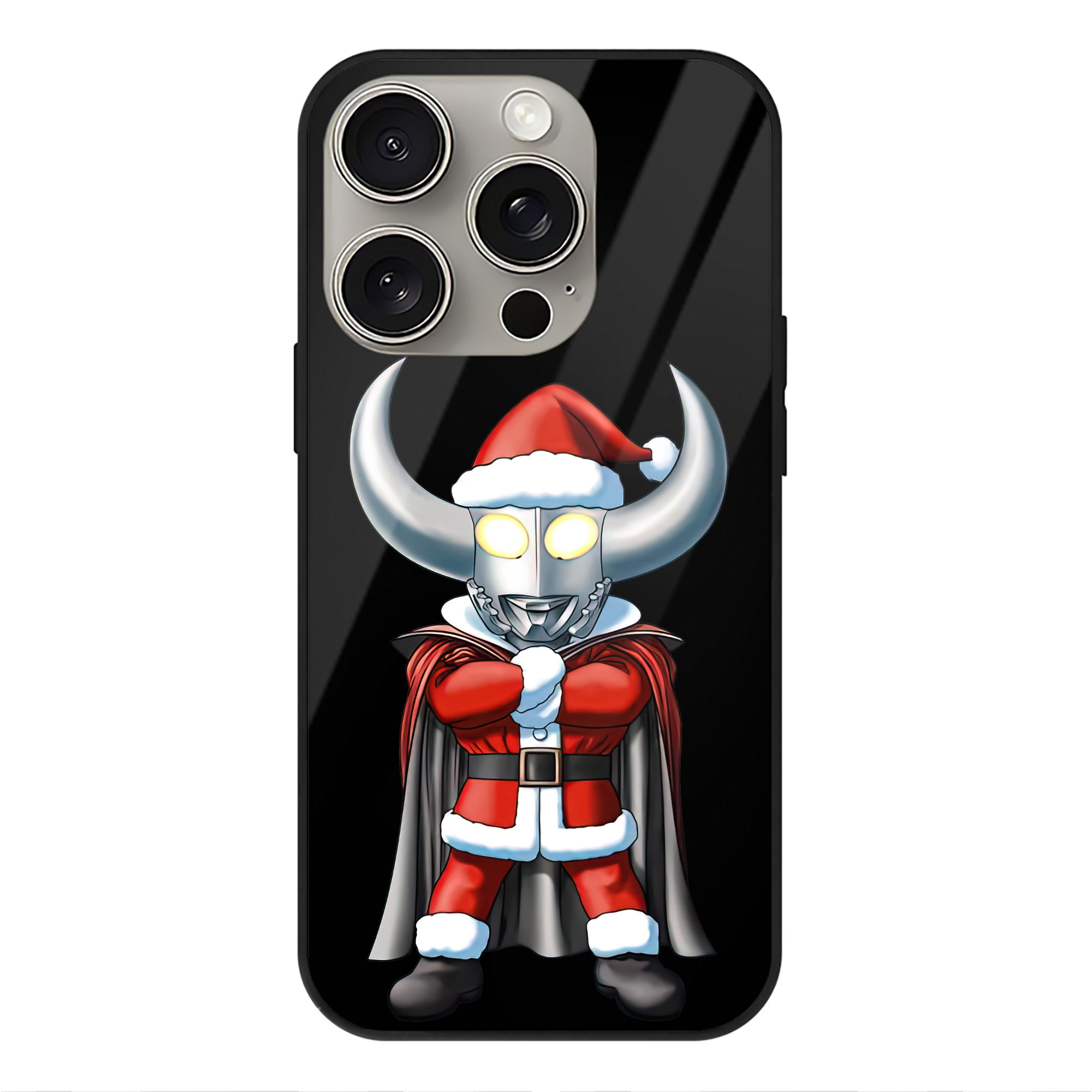 （画像用） ウルトラマン Ultraman 【iPhone15Pro対応】スマホケース 耐衝撃＆黄変防止 背面ガラス