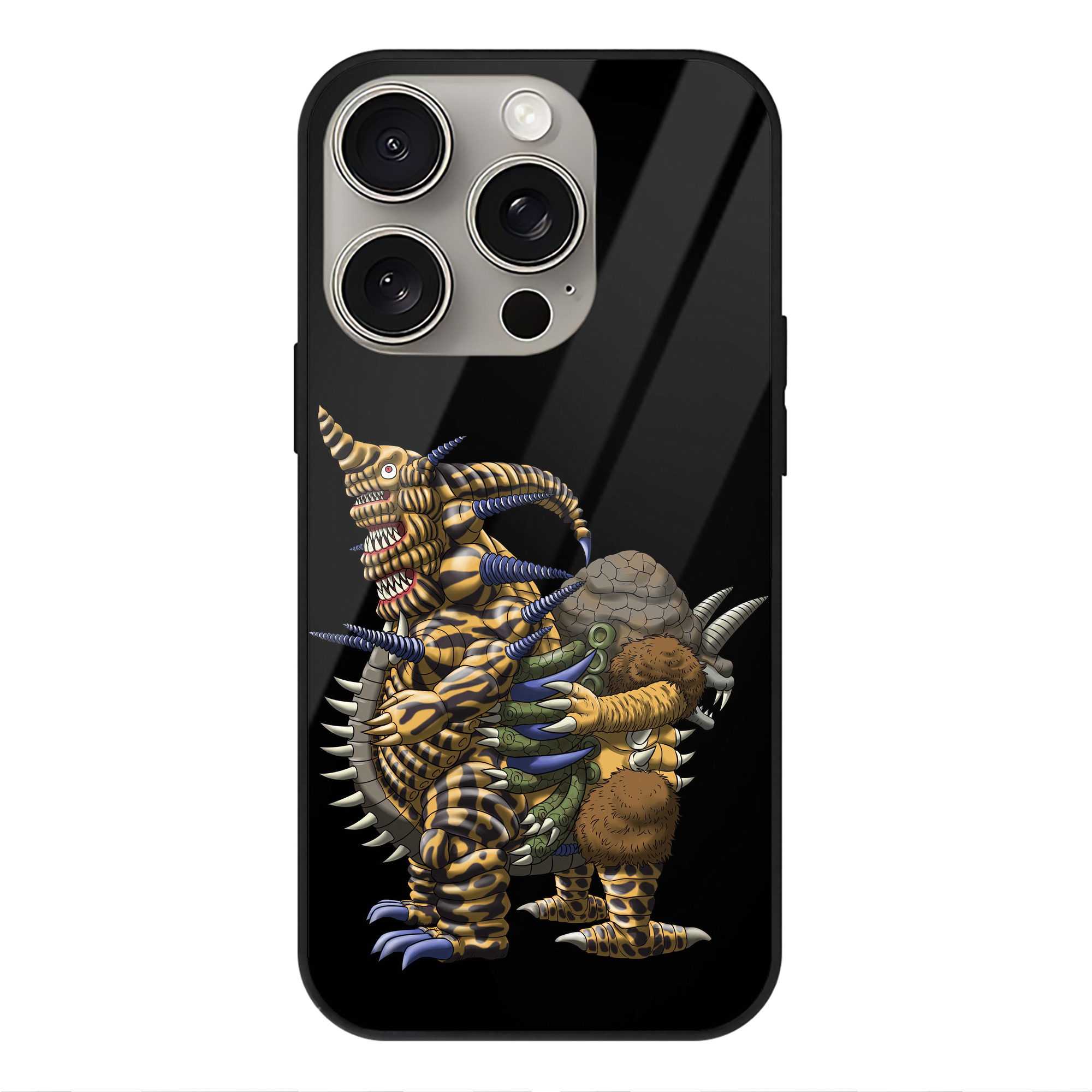 （画像用） ウルトラマン Ultraman 【iPhone15Pro対応】スマホケース 耐衝撃＆黄変防止 背面ガラス