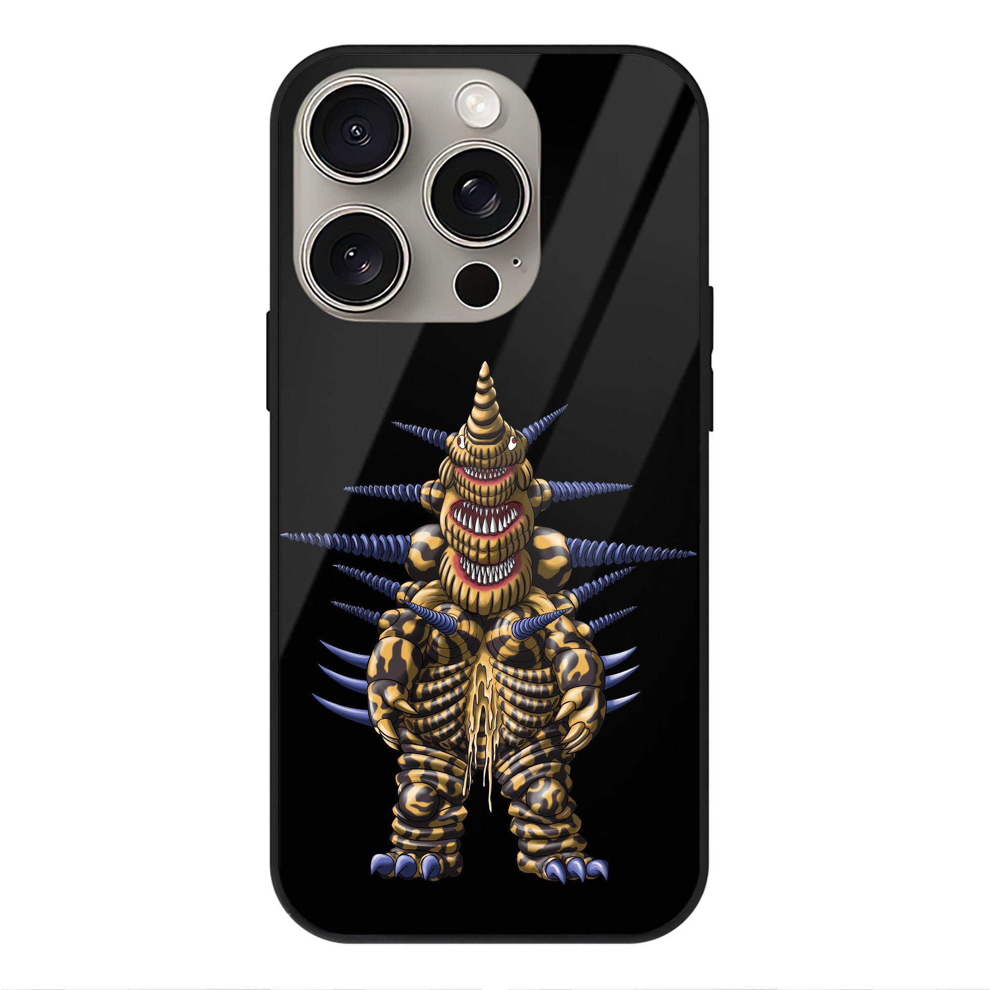 （画像用） ウルトラマン Ultraman 【iPhone15Pro対応】スマホケース 耐衝撃＆黄変防止 背面ガラス