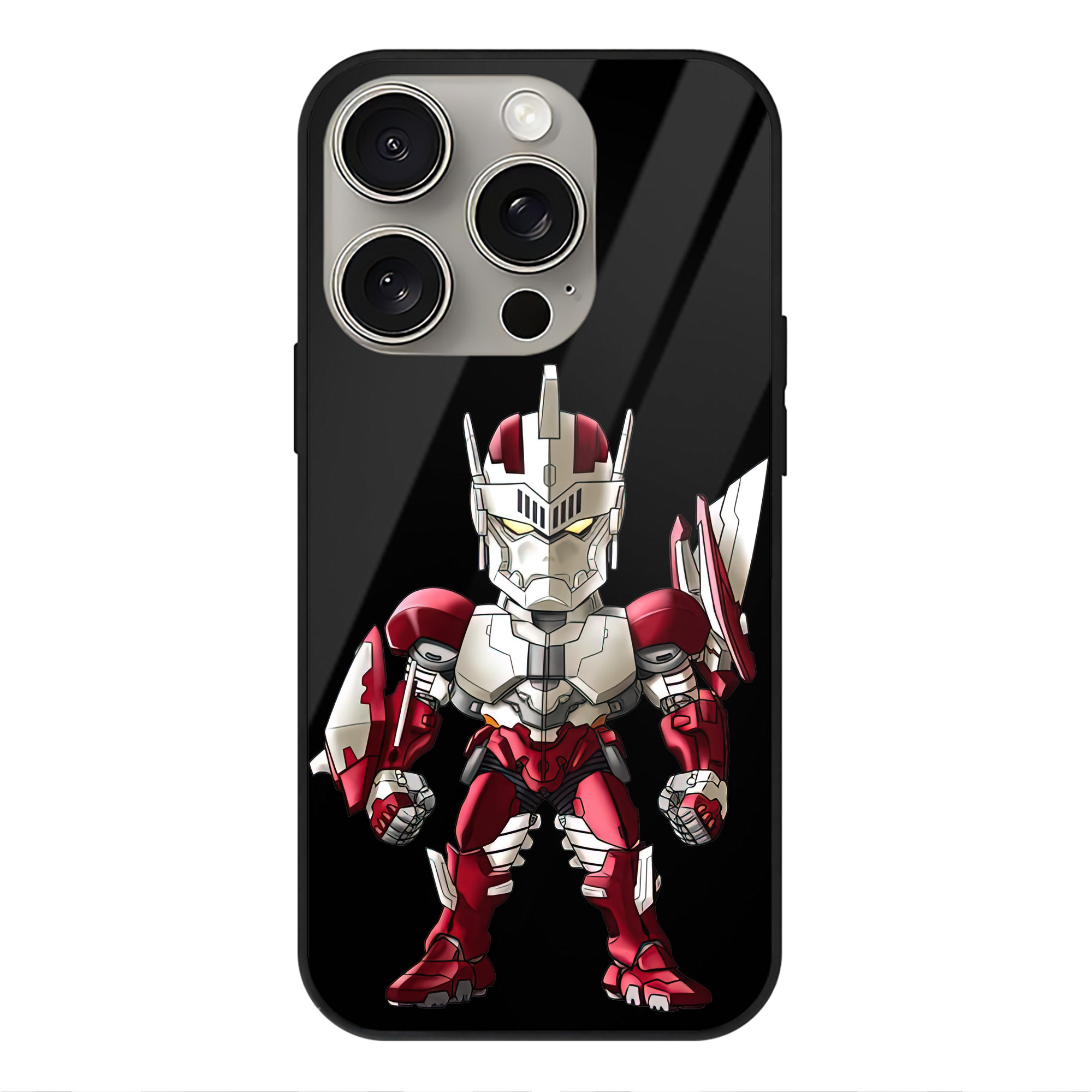 （画像用） ウルトラマン Ultraman 【iPhone15Pro対応】スマホケース 耐衝撃＆黄変防止 背面ガラス