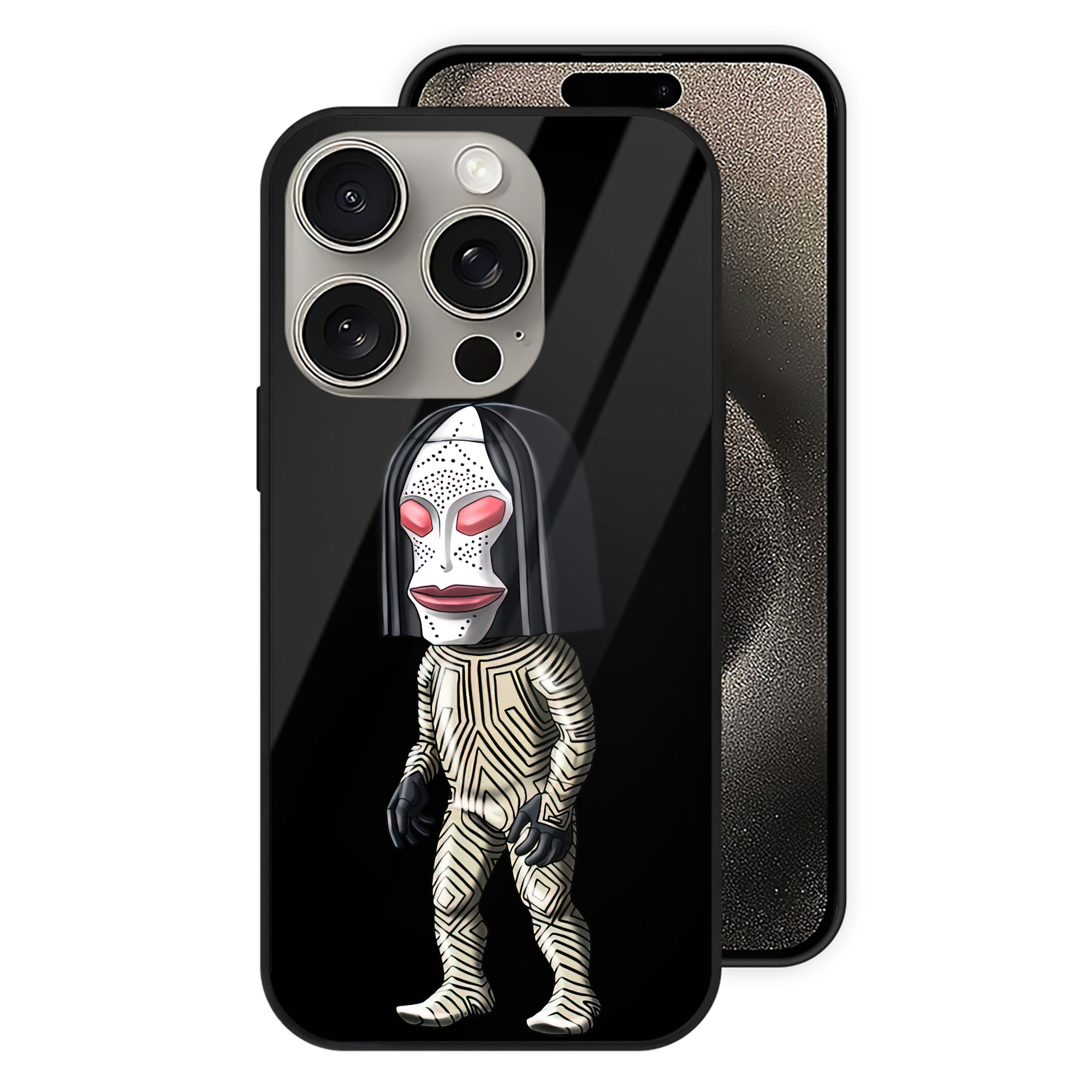 （画像用） ウルトラマン Ultraman 【iPhone15Pro対応】スマホケース 耐衝撃＆黄変防止 背面ガラス