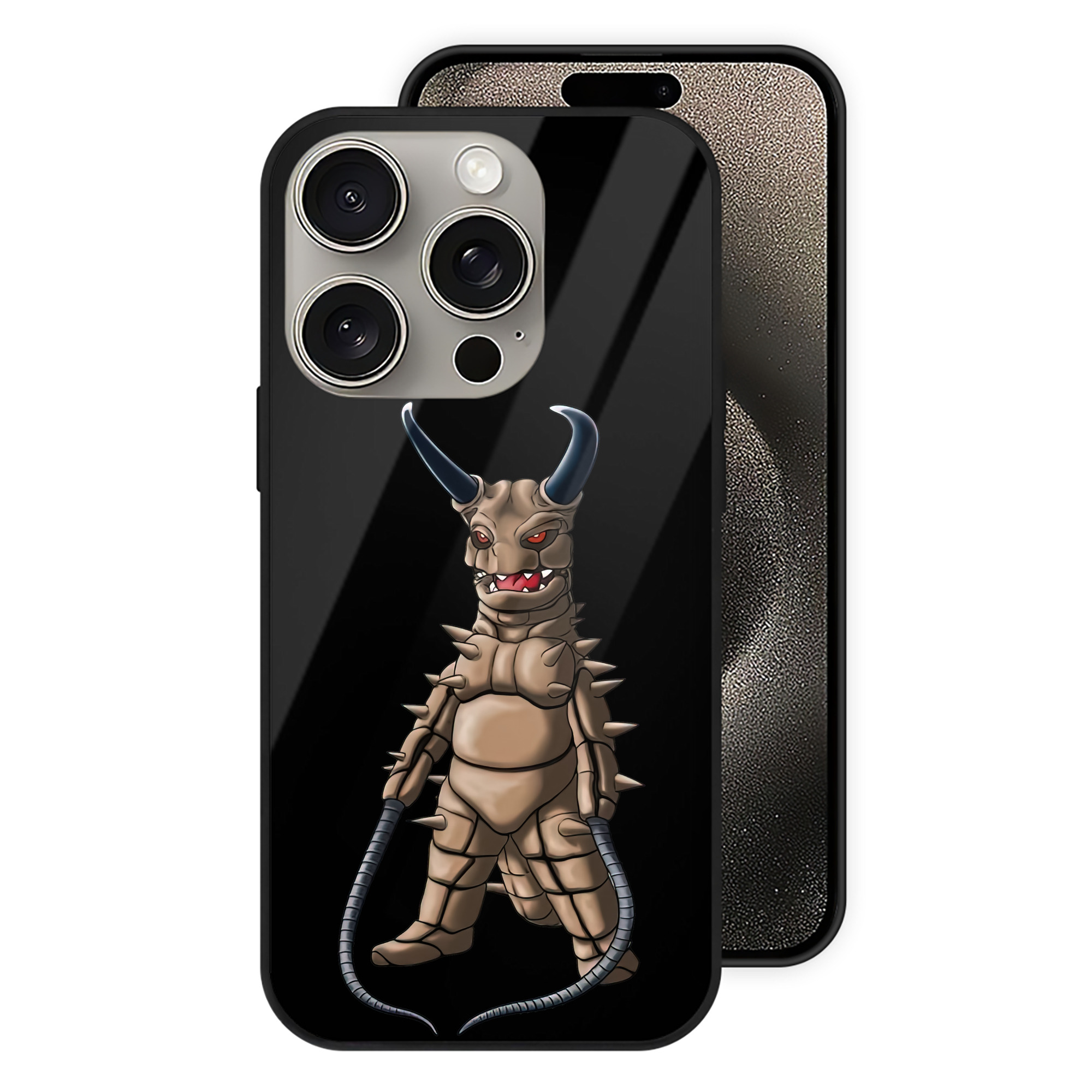 （画像用） ウルトラマン Ultraman 【iPhone15Pro対応】スマホケース 耐衝撃＆黄変防止 背面ガラス