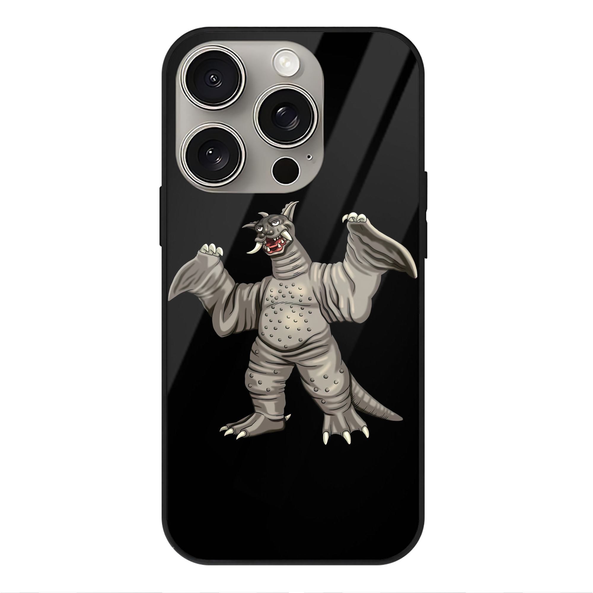 （画像用） ウルトラマン Ultraman 【iPhone15Pro対応】スマホケース 耐衝撃＆黄変防止 背面ガラス