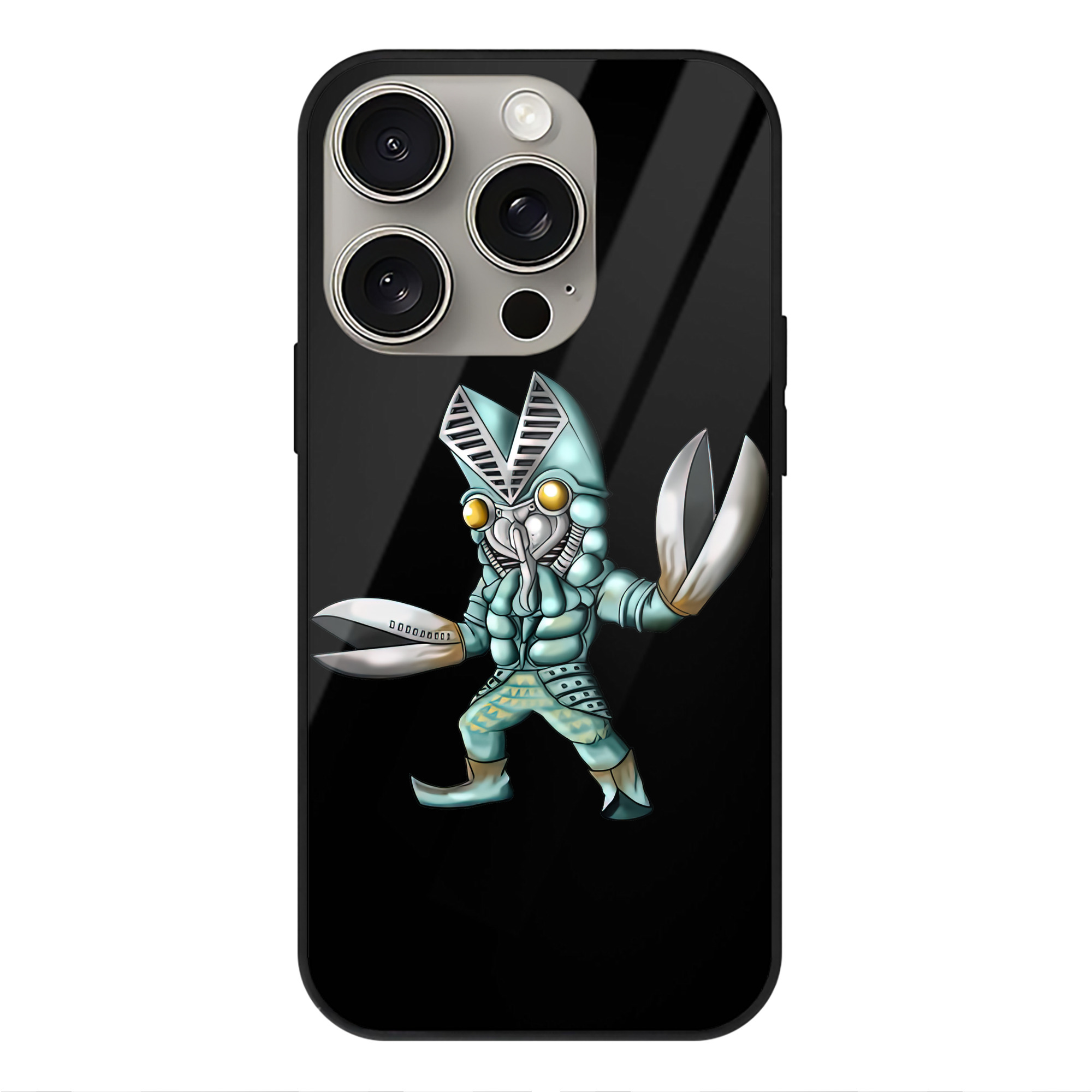 （画像用） ウルトラマン Ultraman 【iPhone15Pro対応】スマホケース 耐衝撃＆黄変防止 背面ガラス