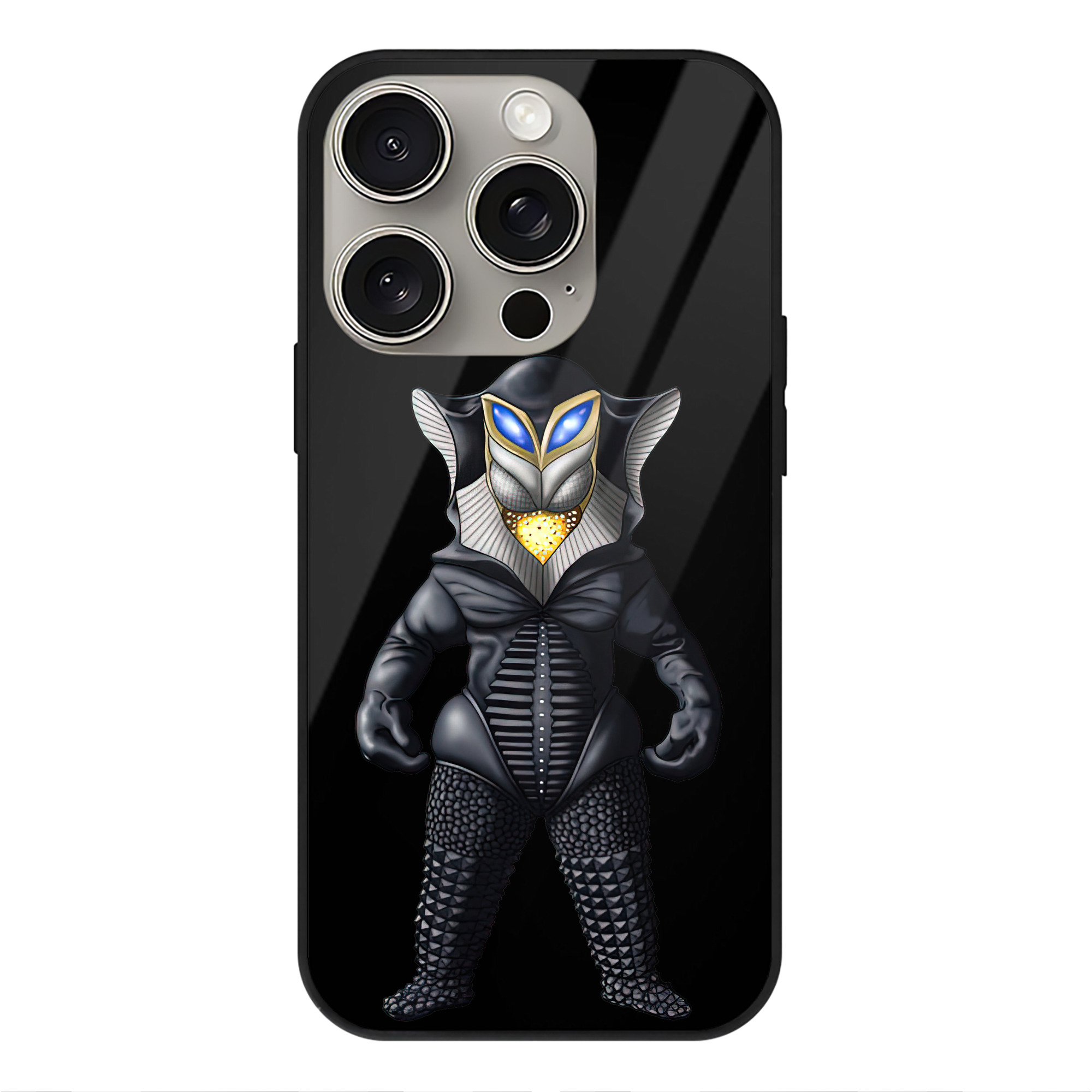 （画像用） ウルトラマン Ultraman 【iPhone15Pro対応】スマホケース 耐衝撃＆黄変防止 背面ガラス