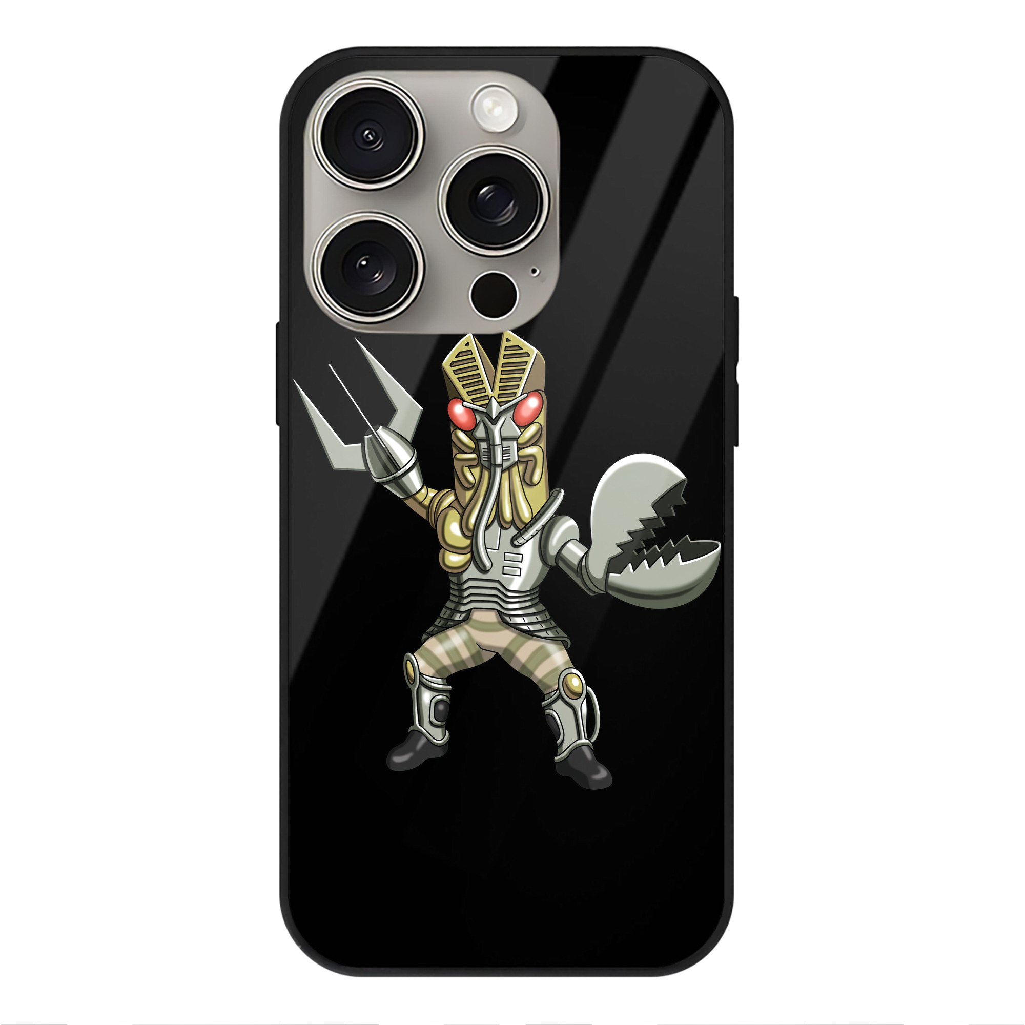 （画像用） ウルトラマン Ultraman 【iPhone15Pro対応】スマホケース 耐衝撃＆黄変防止 背面ガラス