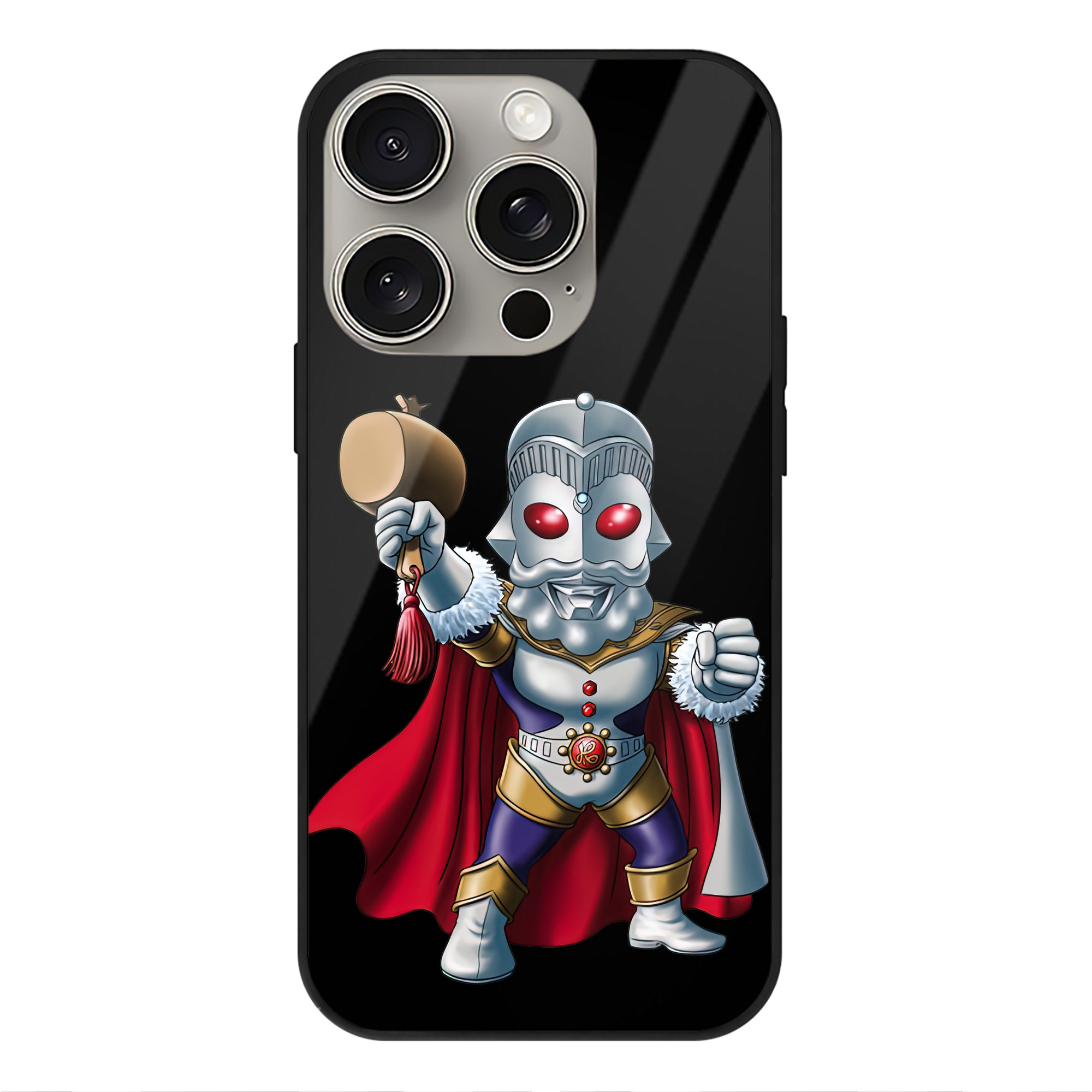 （画像用） ウルトラマン Ultraman 【iPhone15Pro対応】スマホケース 耐衝撃＆黄変防止 背面ガラス
