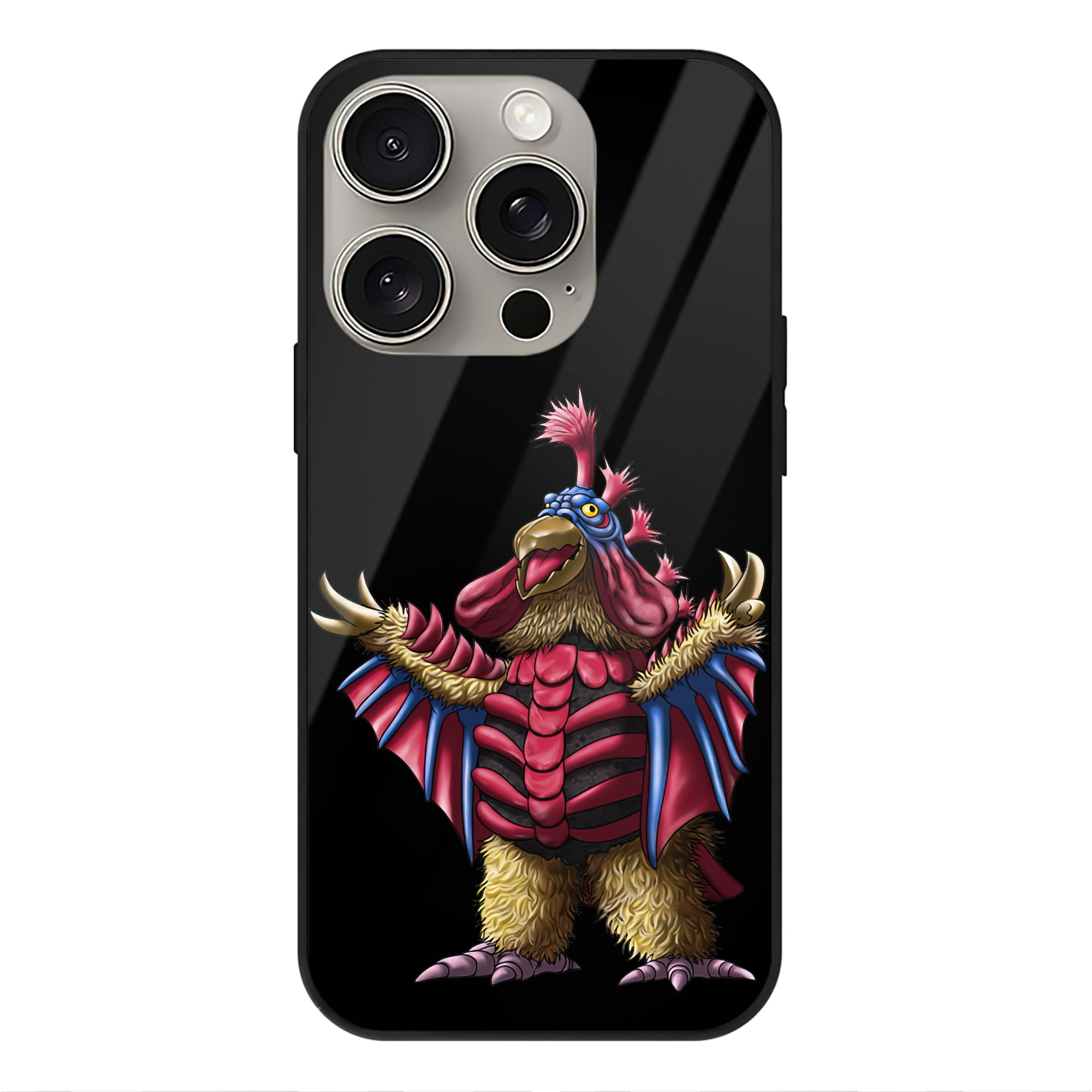 （画像用） ウルトラマン Ultraman 【iPhone15Pro対応】スマホケース 耐衝撃＆黄変防止 背面ガラス