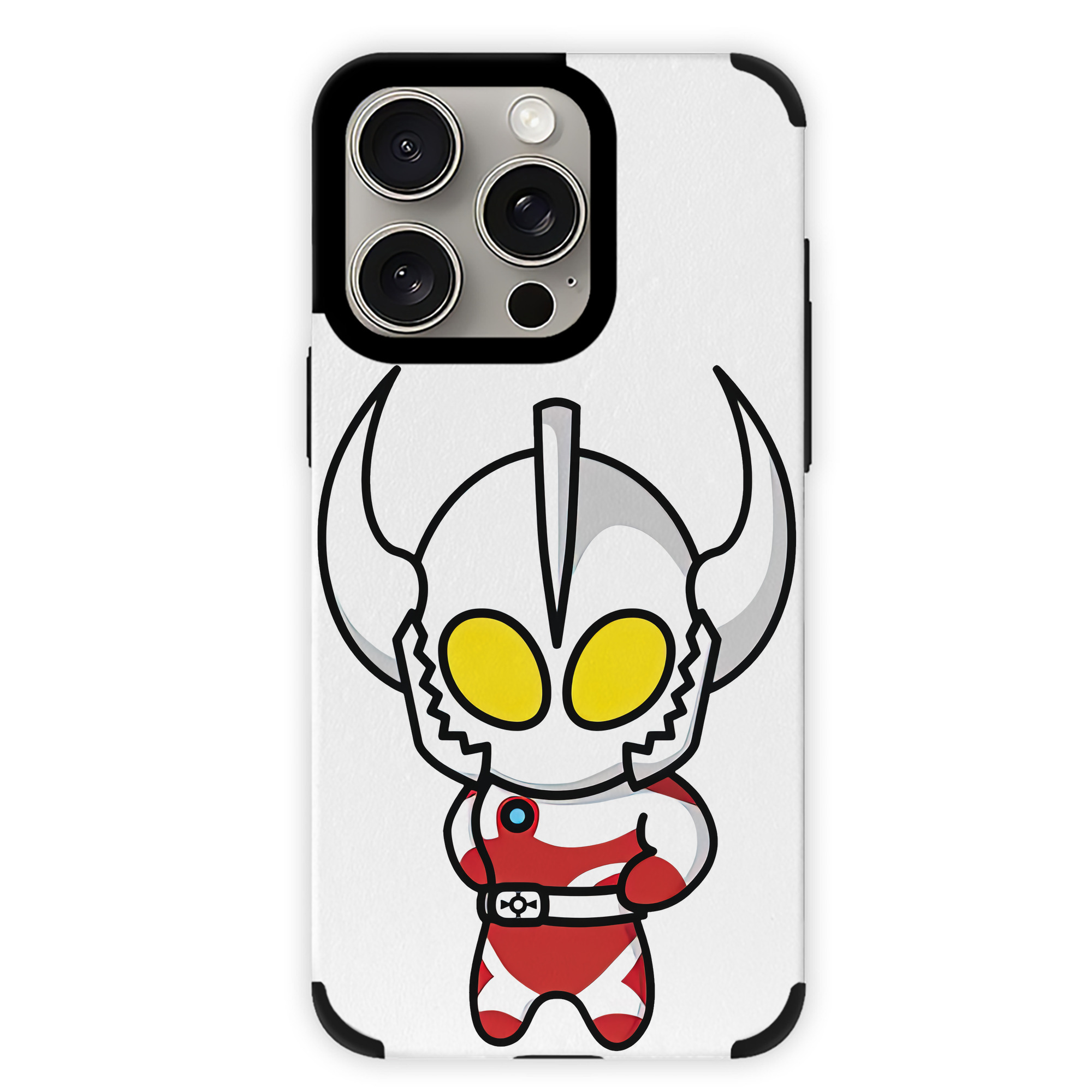 （画像用） ウルトラマン Ultraman 【iPhone15ProMax対応】 PUレザー スマホケース 耐衝撃＆黄変防止