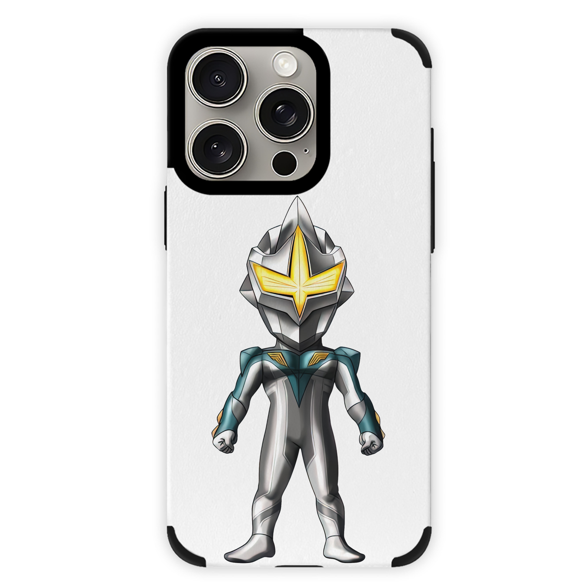 （画像用） ウルトラマン Ultraman 【iPhone15ProMax対応】 PUレザー スマホケース 耐衝撃＆黄変防止