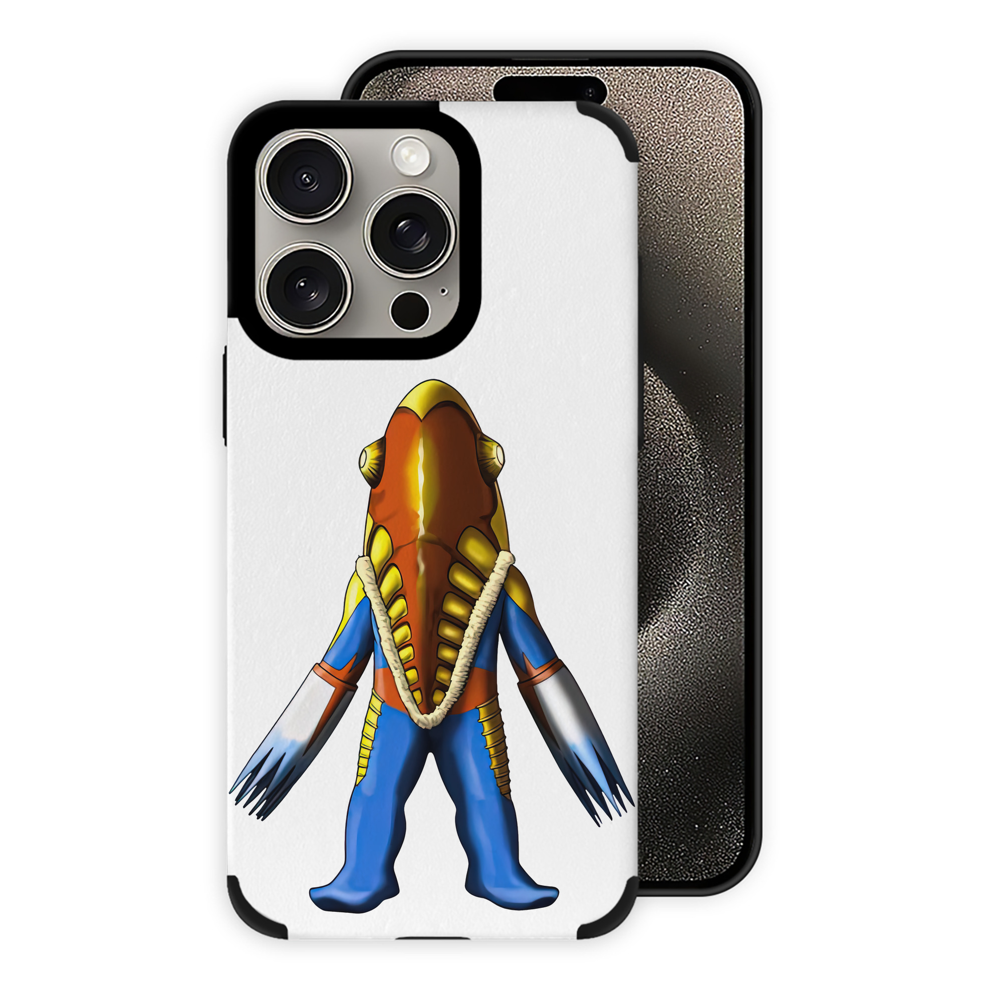 （画像用） ウルトラマン Ultraman 【iPhone15ProMax対応】 PUレザー スマホケース 耐衝撃＆黄変防止