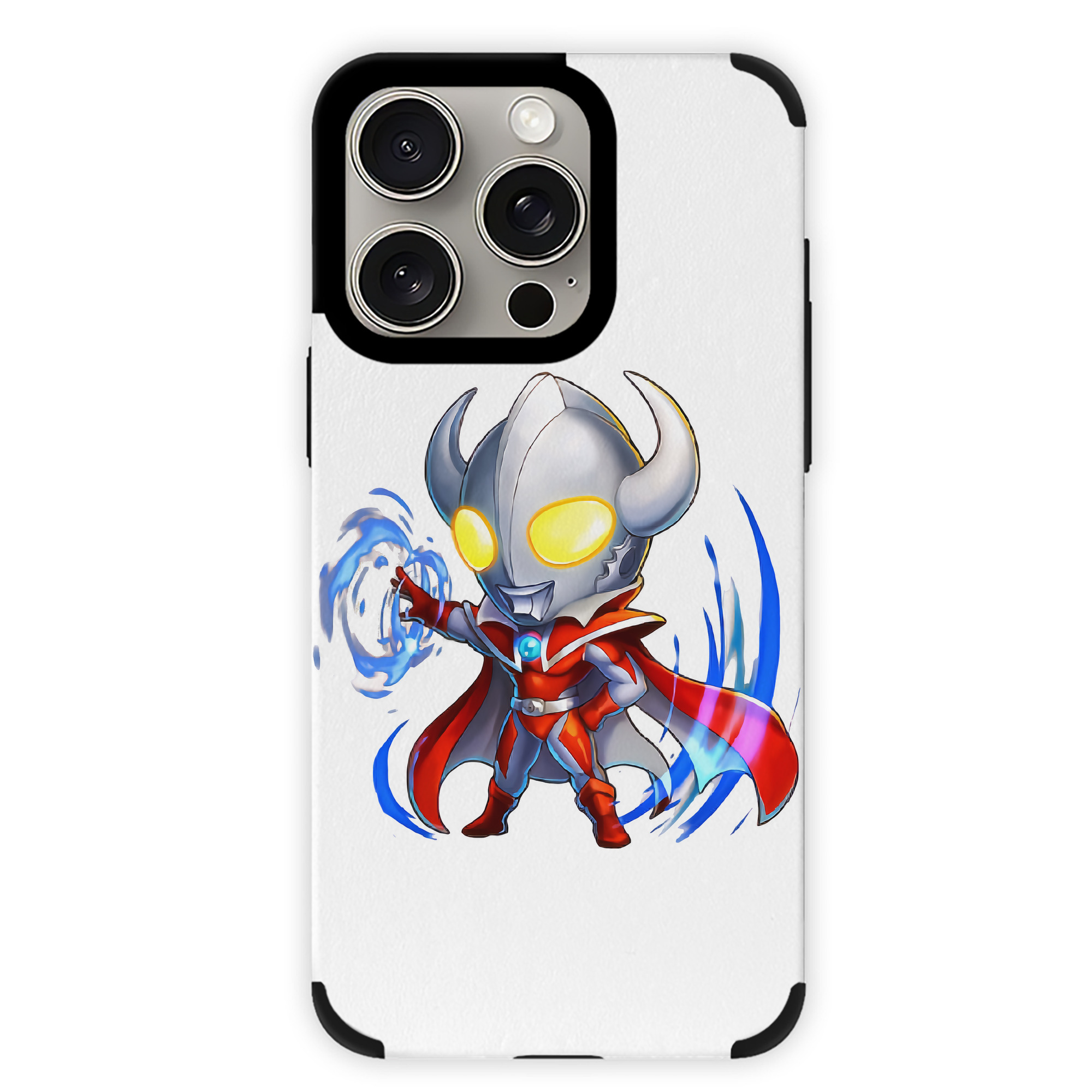 （画像用） ウルトラマン Ultraman 【iPhone15ProMax対応】 PUレザー スマホケース 耐衝撃＆黄変防止