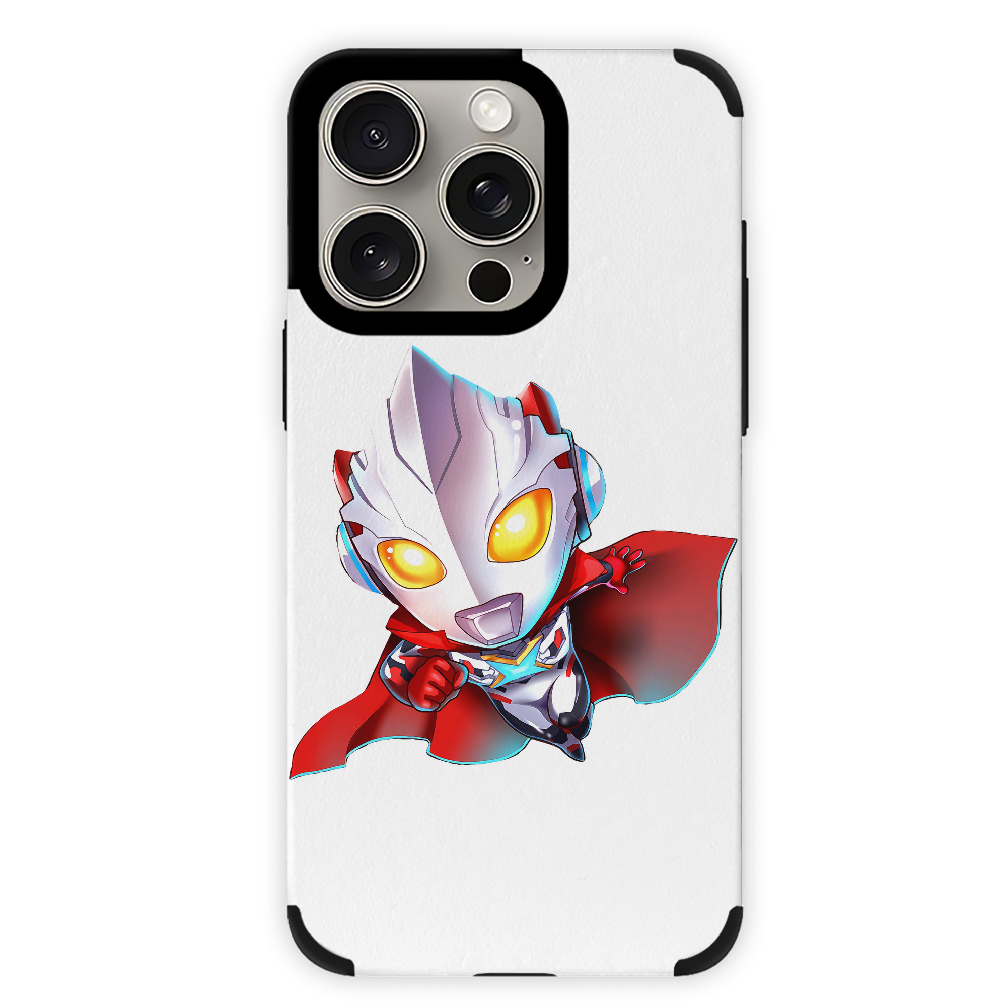 （画像用） ウルトラマン Ultraman 【iPhone15ProMax対応】 PUレザー スマホケース 耐衝撃＆黄変防止
