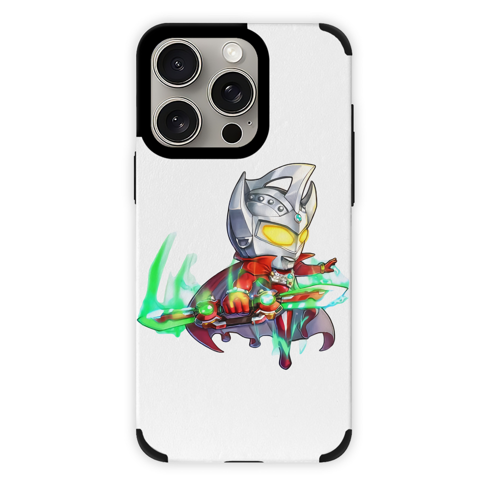 （画像用） ウルトラマン Ultraman 【iPhone15ProMax対応】 PUレザー スマホケース 耐衝撃＆黄変防止