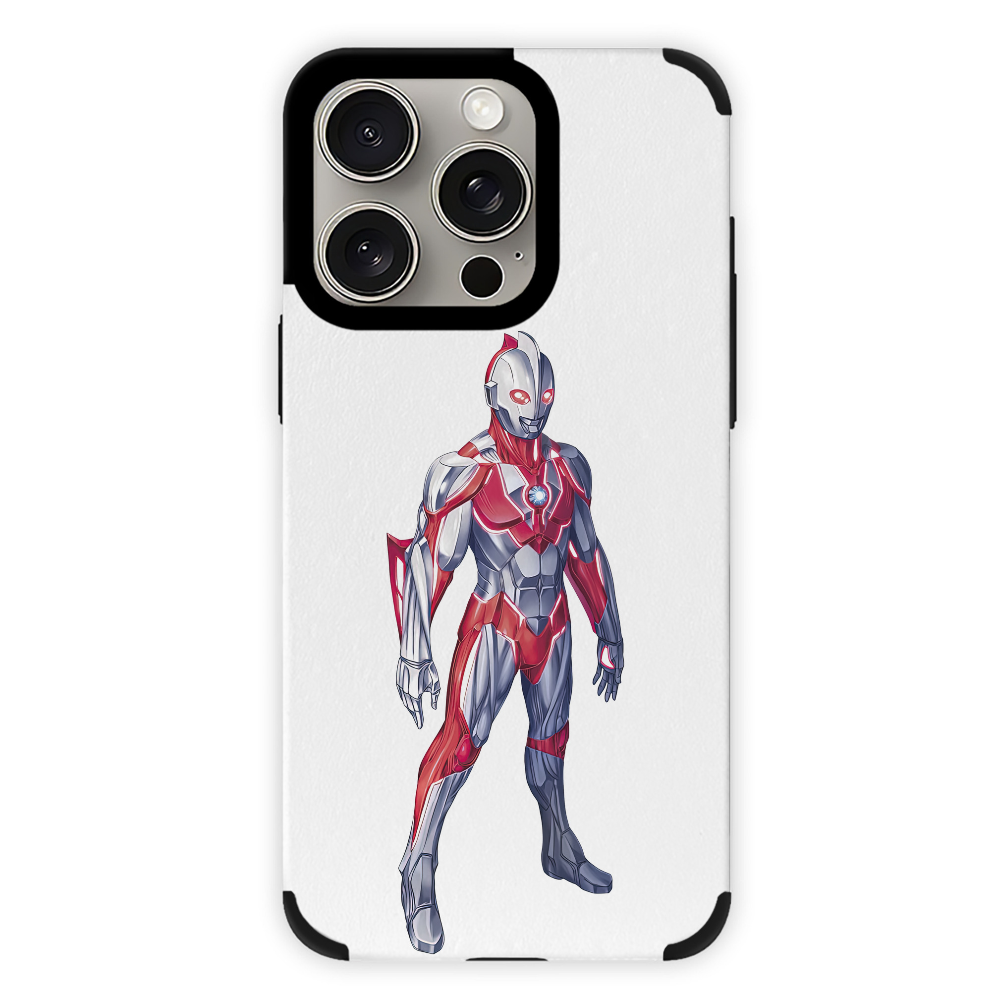 （画像用） ウルトラマン Ultraman 【iPhone15ProMax対応】 PUレザー スマホケース 耐衝撃＆黄変防止