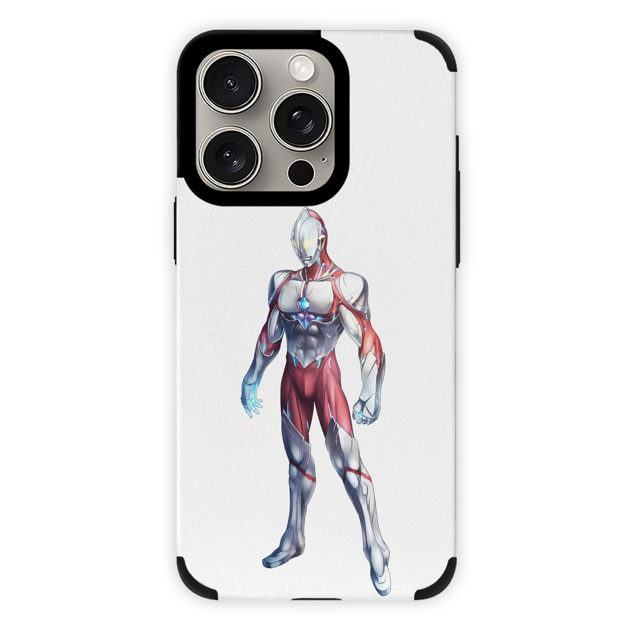 （画像用） ウルトラマン Ultraman 【iPhone15ProMax対応】 PUレザー スマホケース 耐衝撃＆黄変防止
