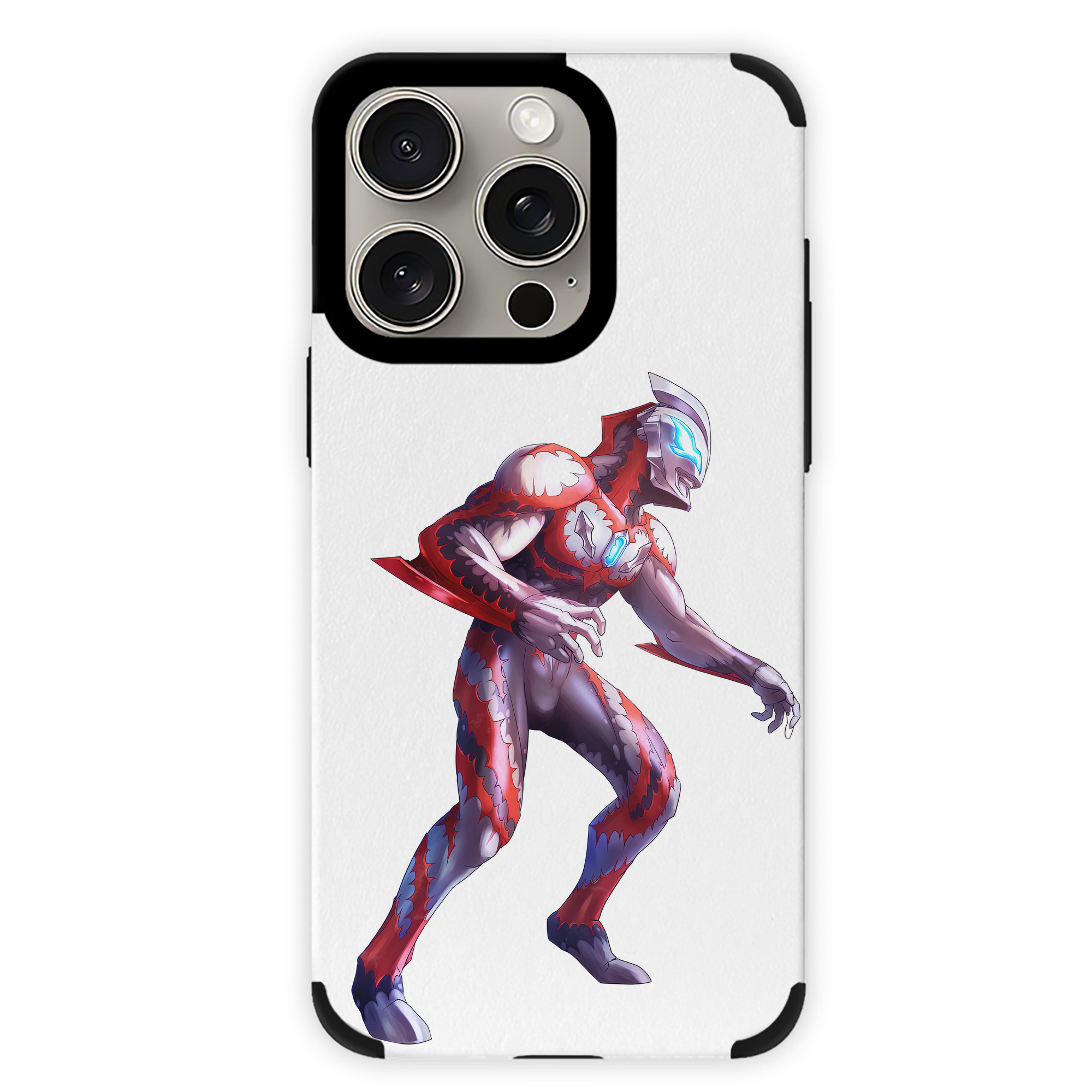 （画像用） ウルトラマン Ultraman 【iPhone15ProMax対応】 PUレザー スマホケース 耐衝撃＆黄変防止